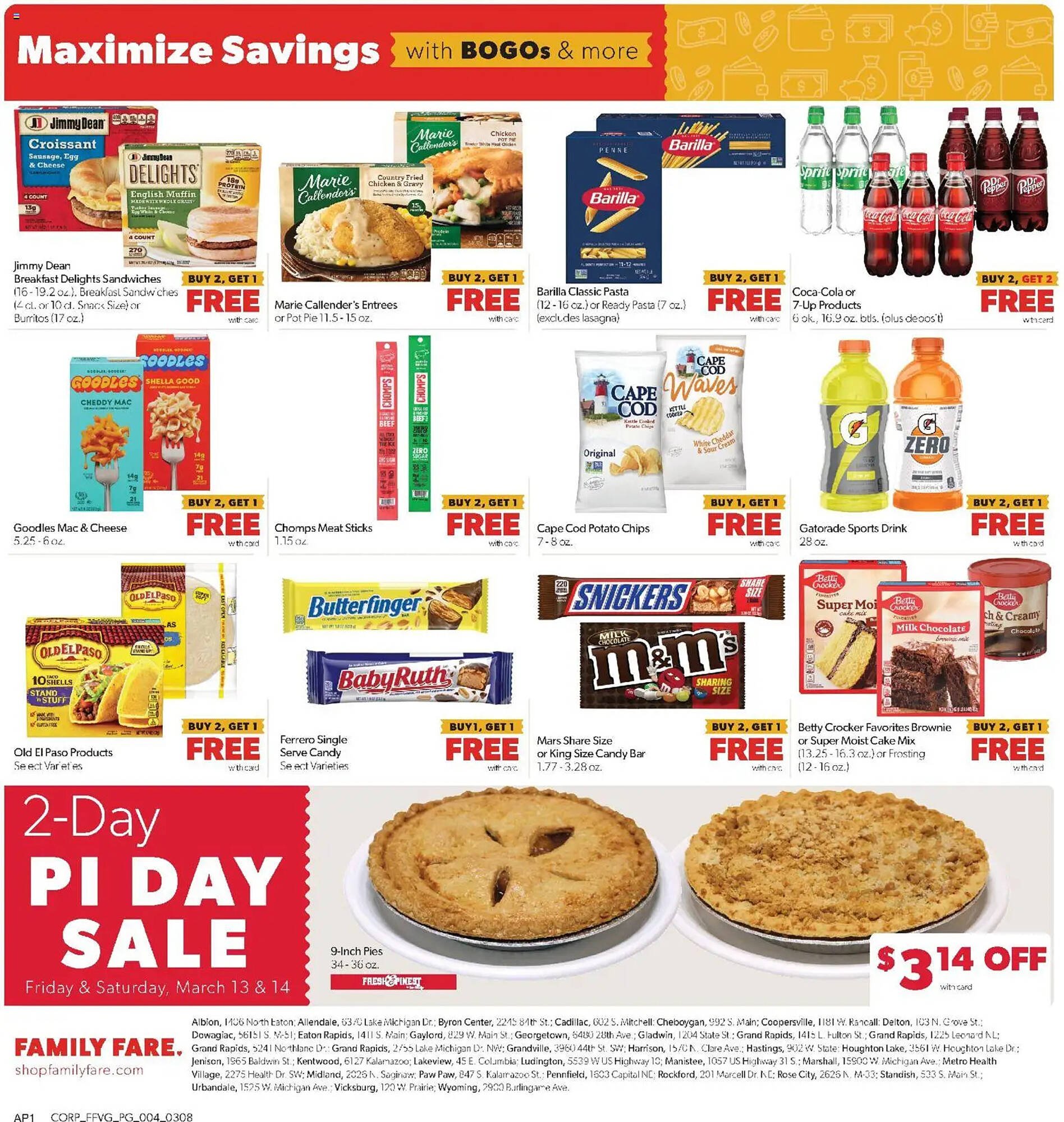 Family Fare weekly ad