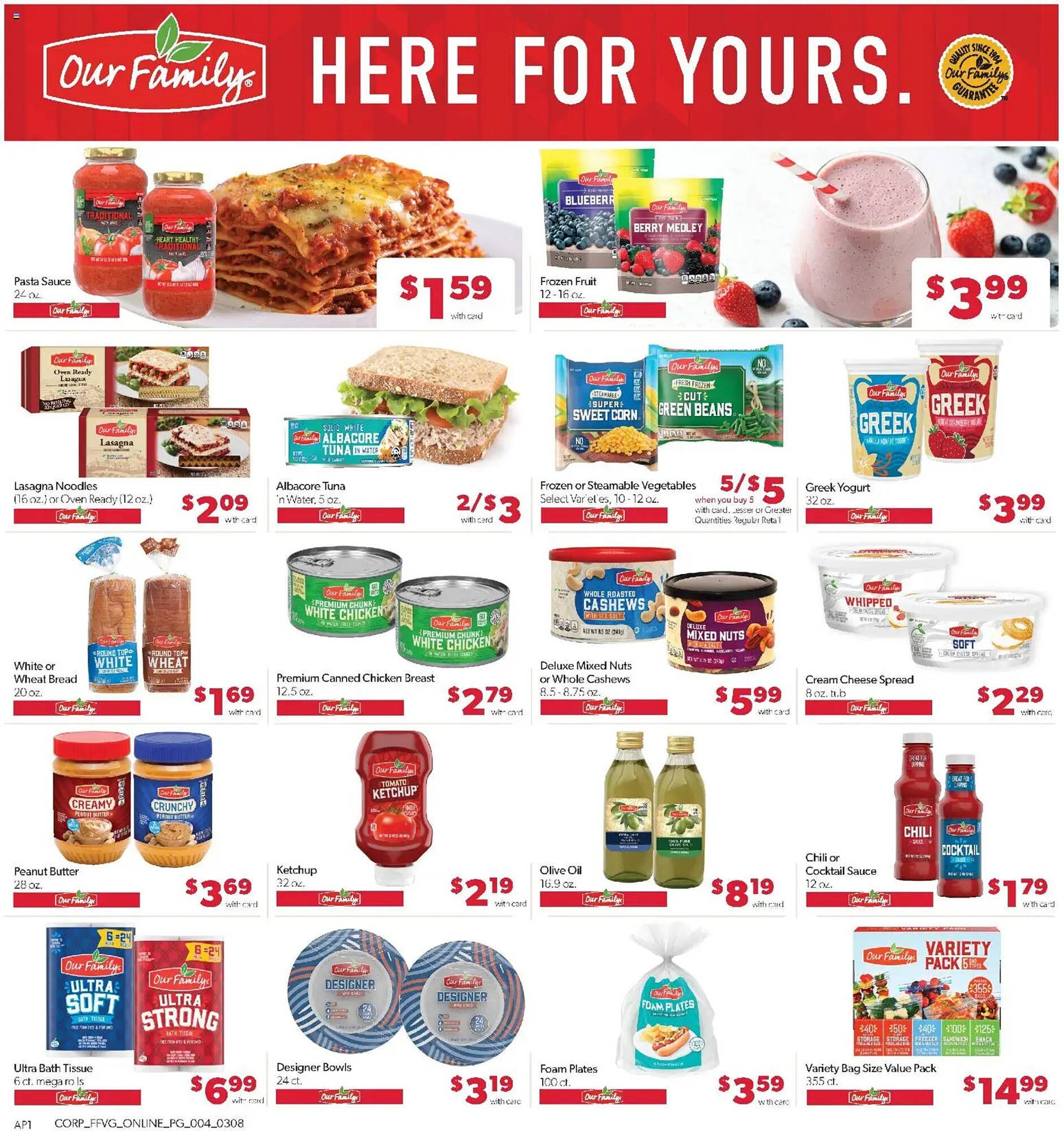 Family Fare weekly ad
