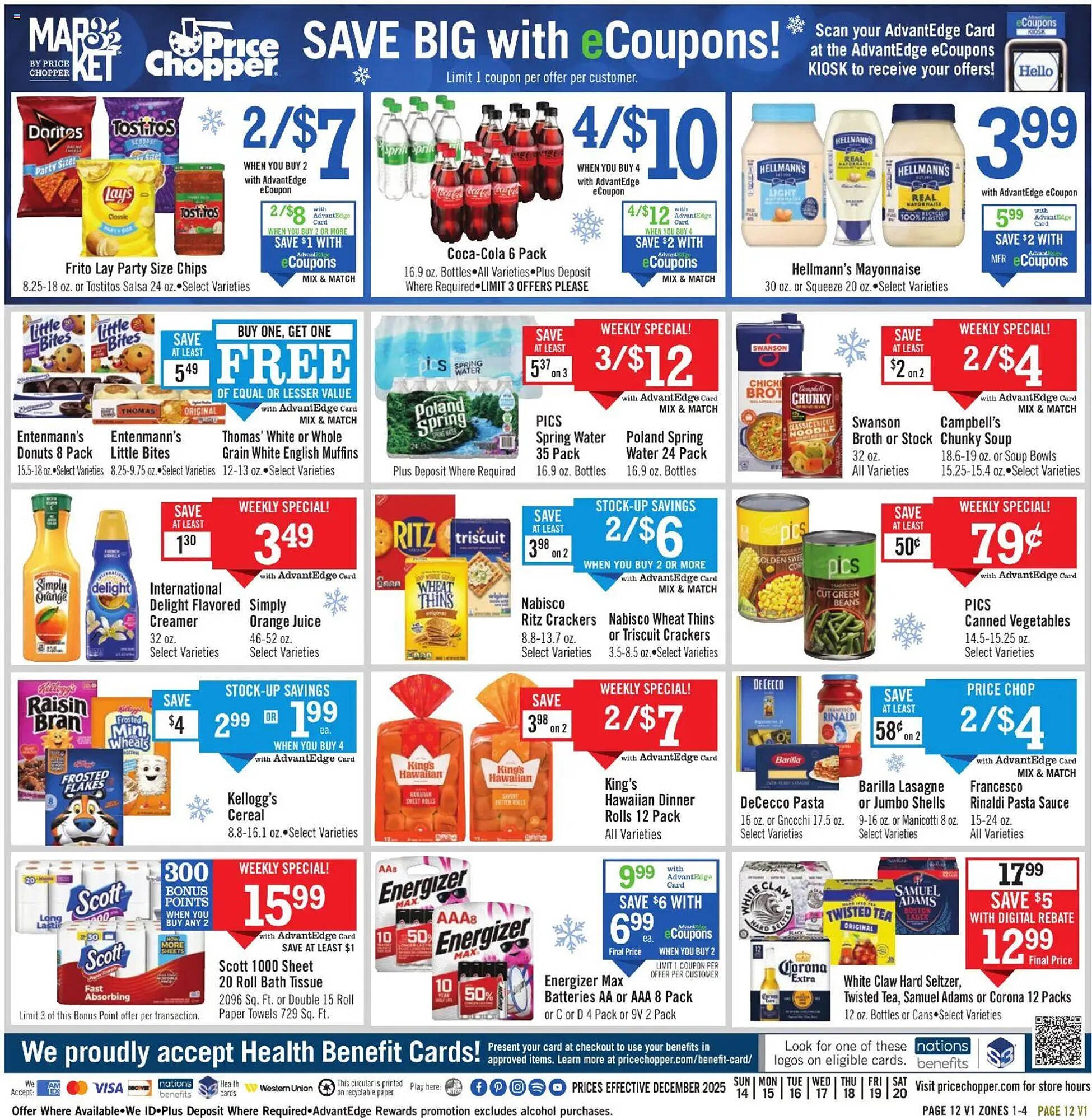 Price Chopper weekly ad (2025-12-14 - 2025-12-20)