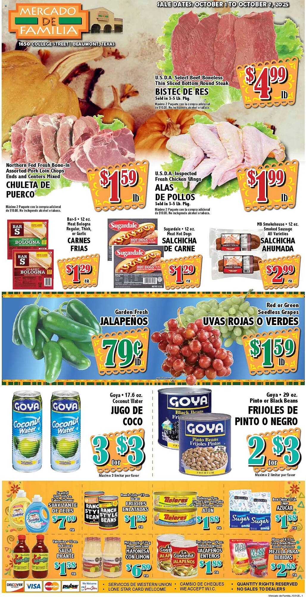 Market Basket weekly ad (2025-10-01 - 2025-10-08) | 1
