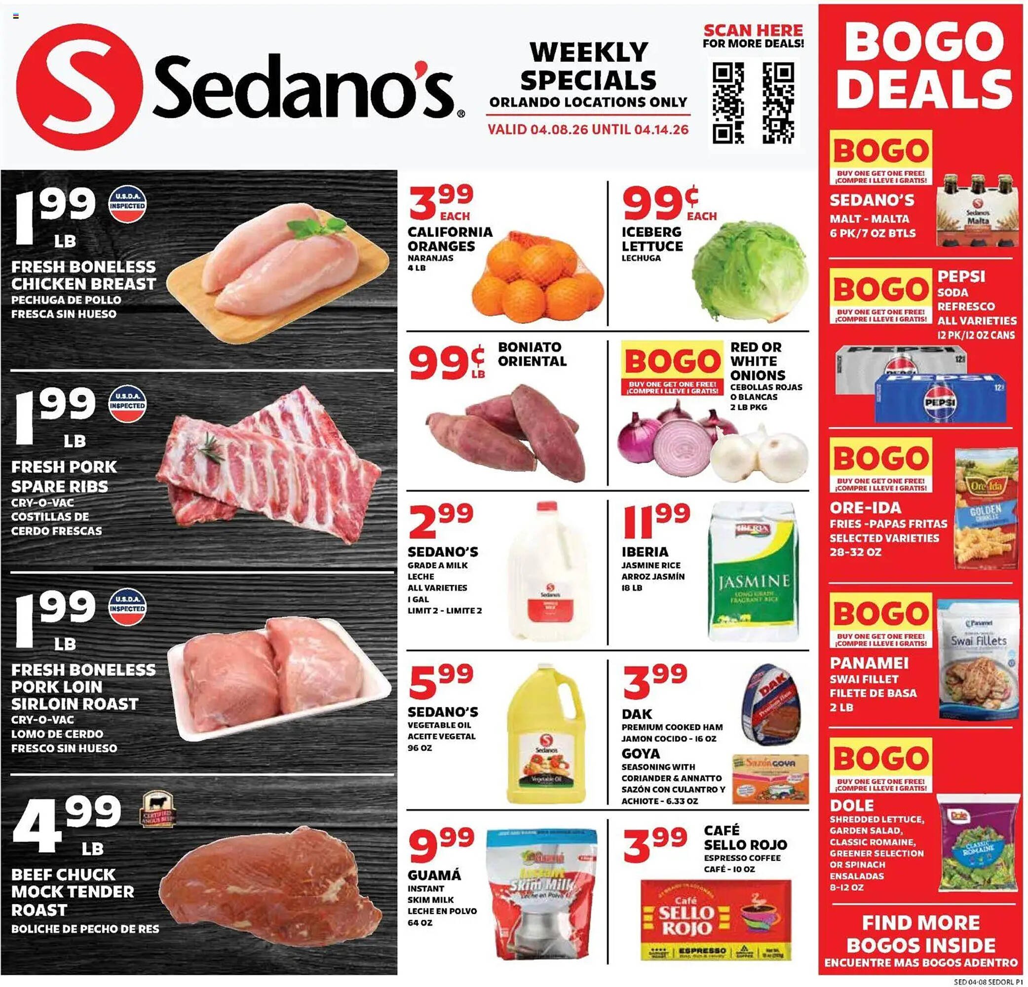 Sedano's weekly ad