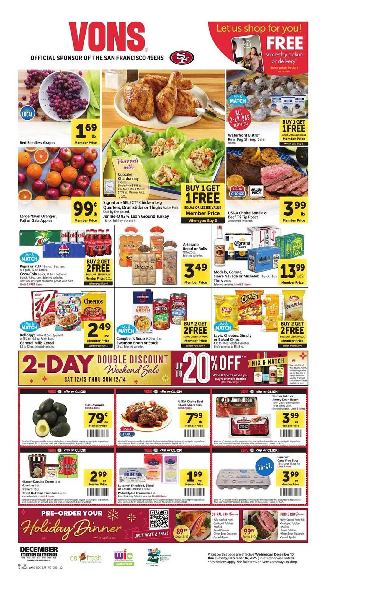 Vons weekly ad