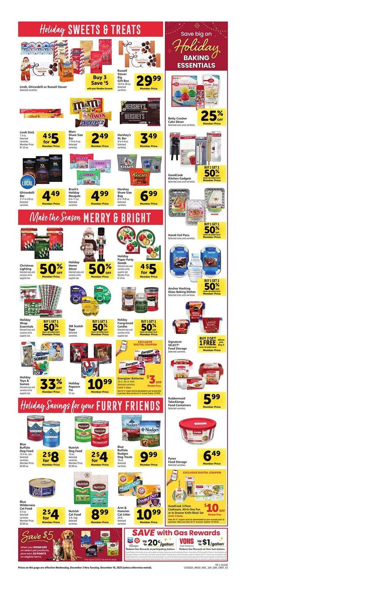 Vons weekly ad