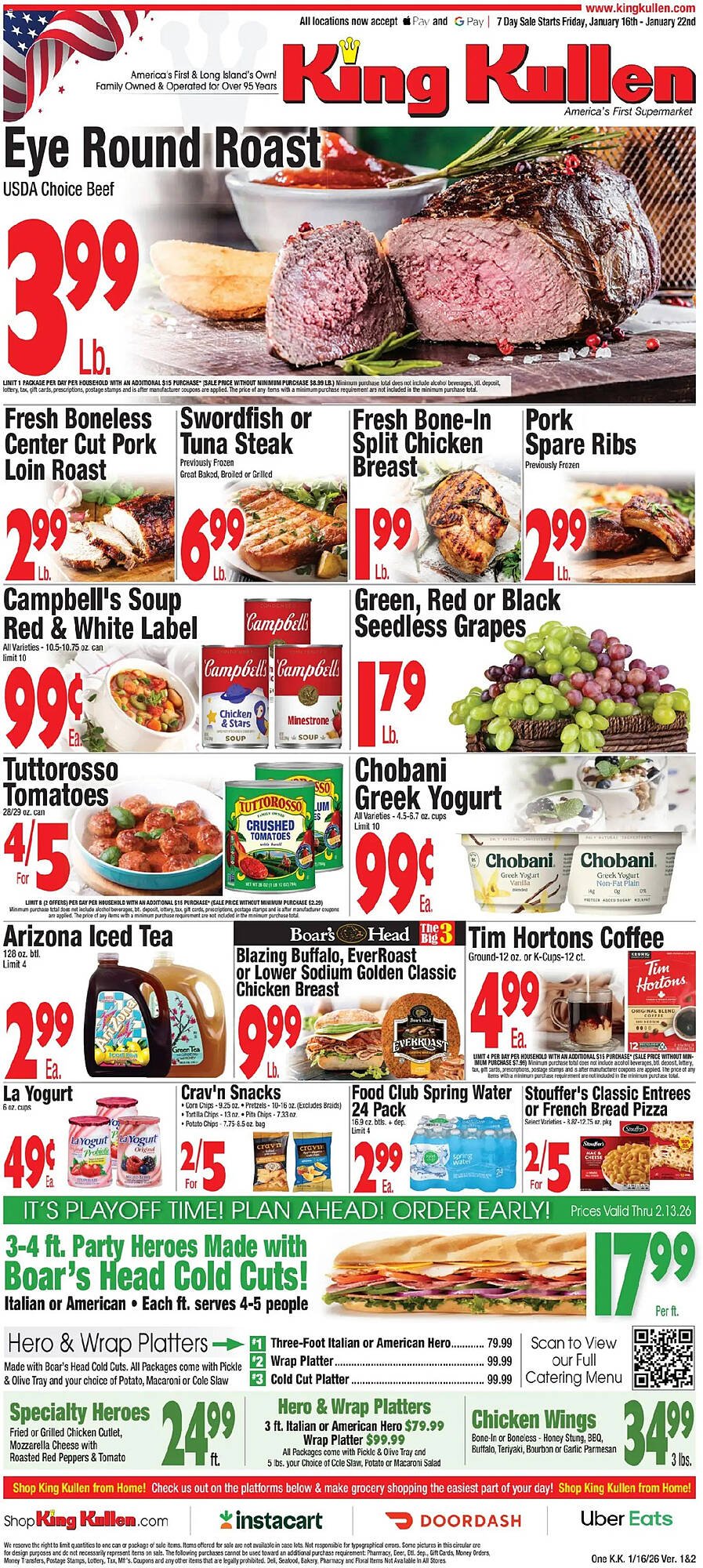 King Kullen weekly ad