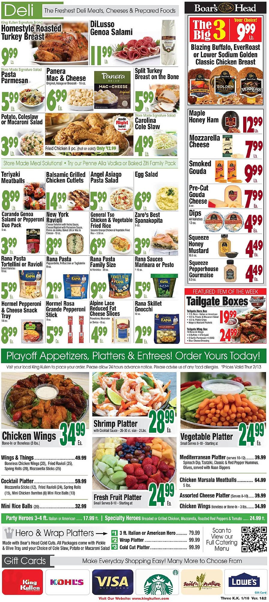 King Kullen weekly ad
