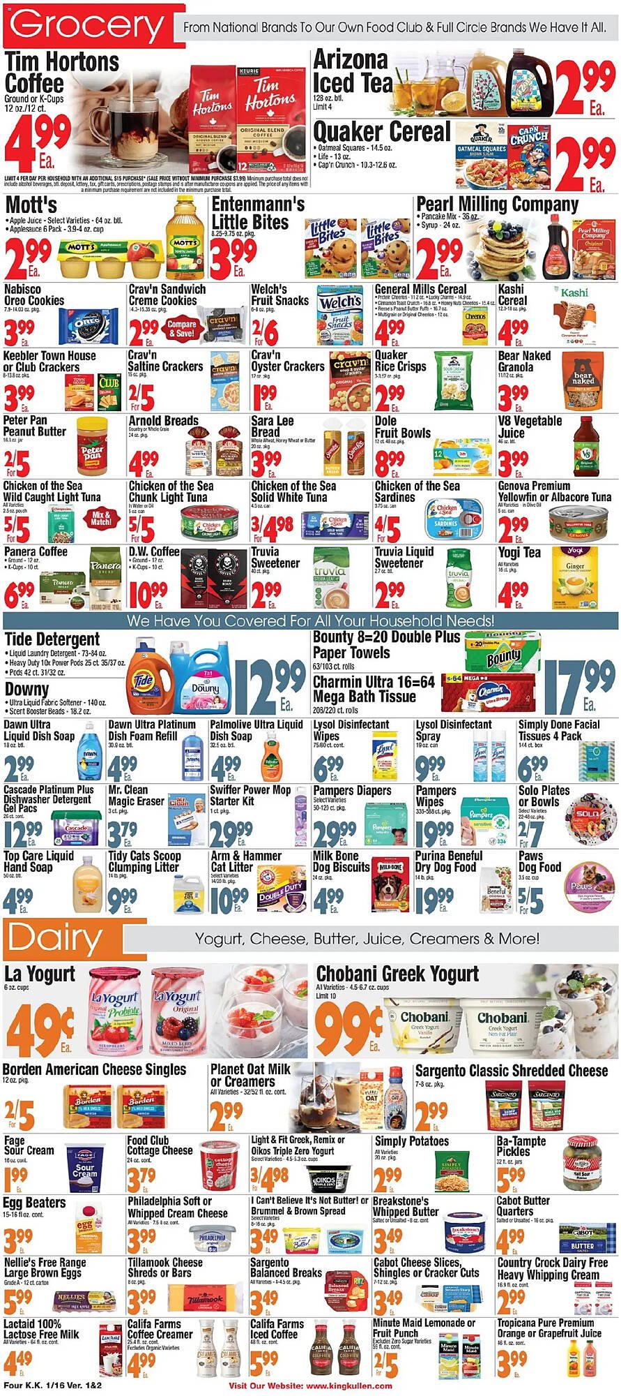 King Kullen weekly ad