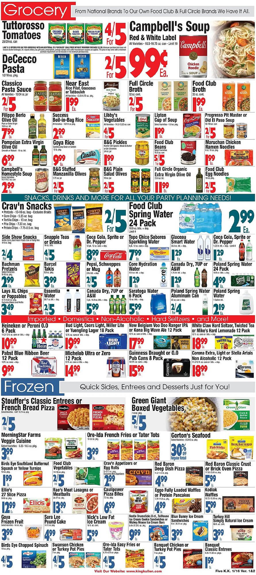 King Kullen weekly ad