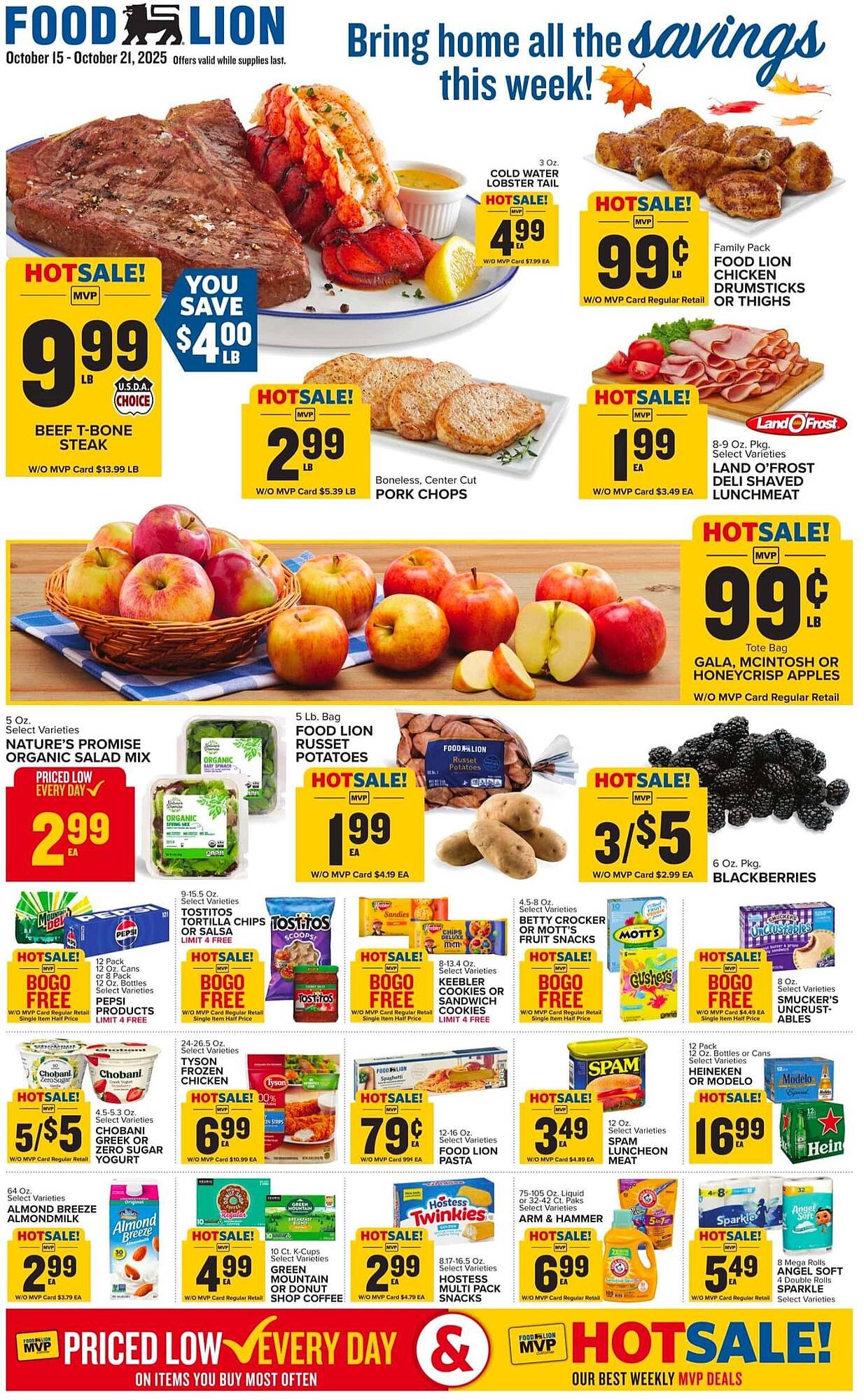 Food Lion weekly ad (2025-10-15 - 2025-10-21) | 1