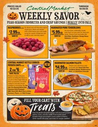 Central Market weekly ad (2025-10-22 - 2025-10-28)