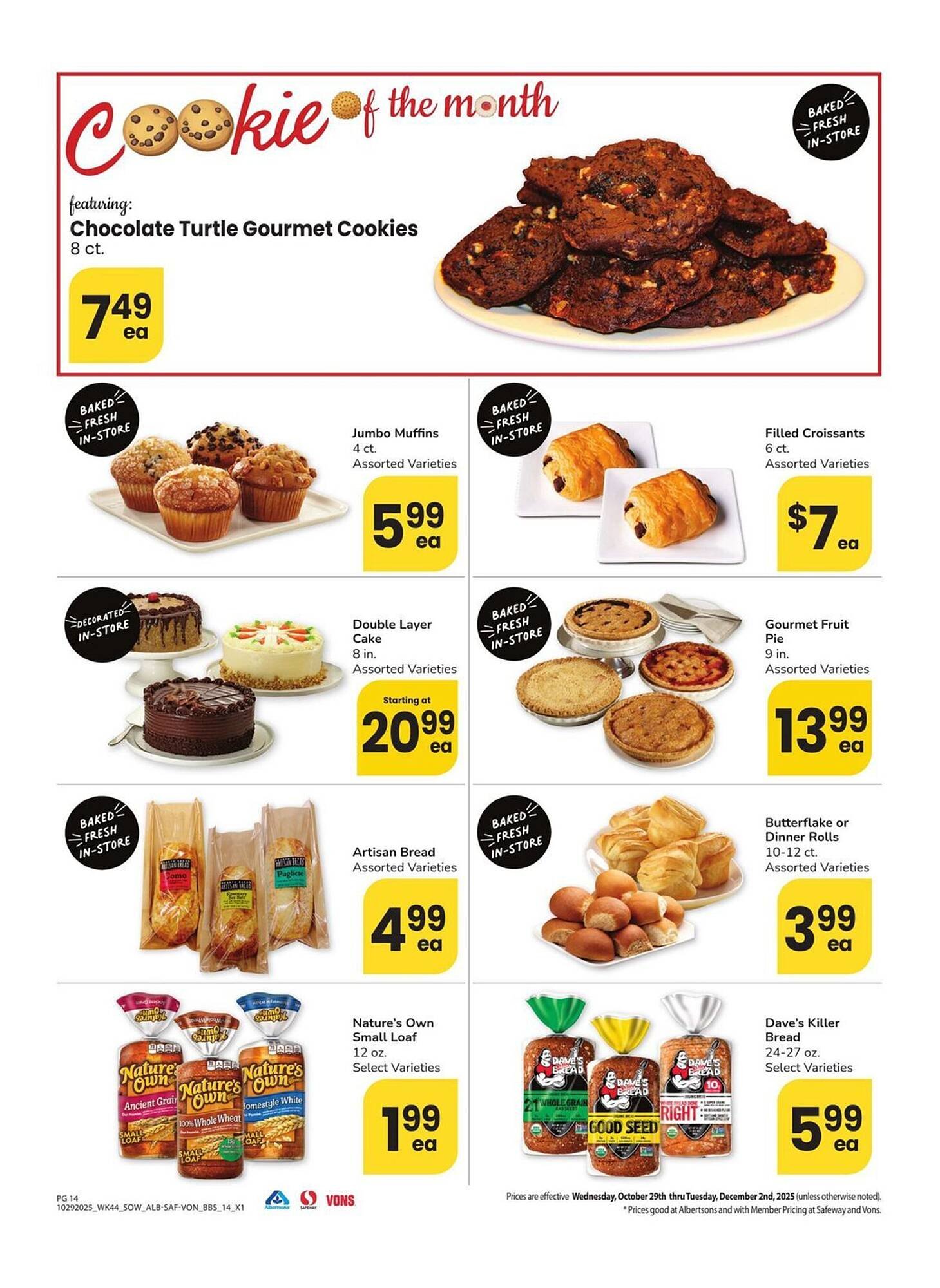 Albertsons weekly ad (2025-10-29 - 2025-12-02) | 14