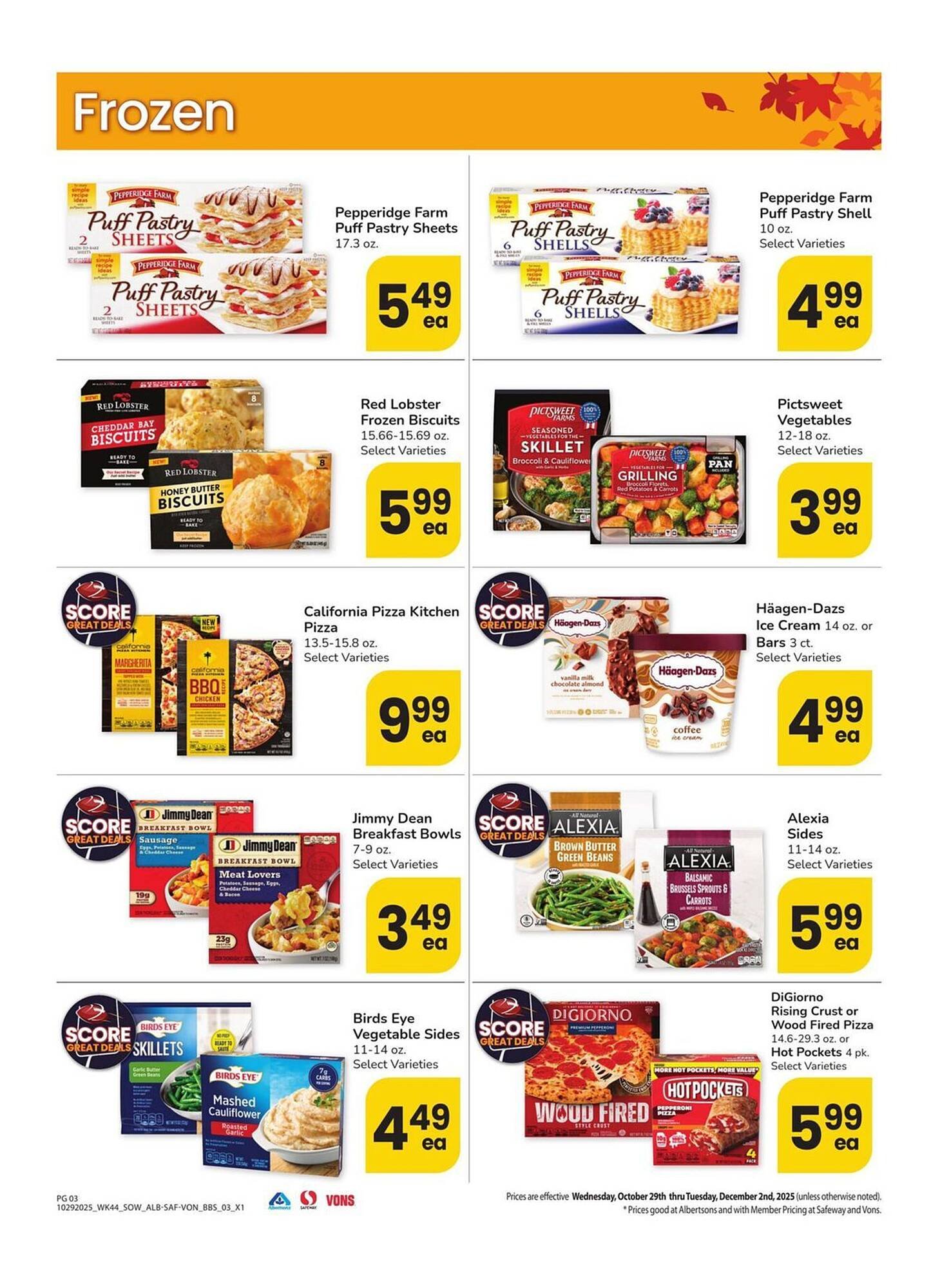 Albertsons weekly ad (2025-10-29 - 2025-12-02) | 3