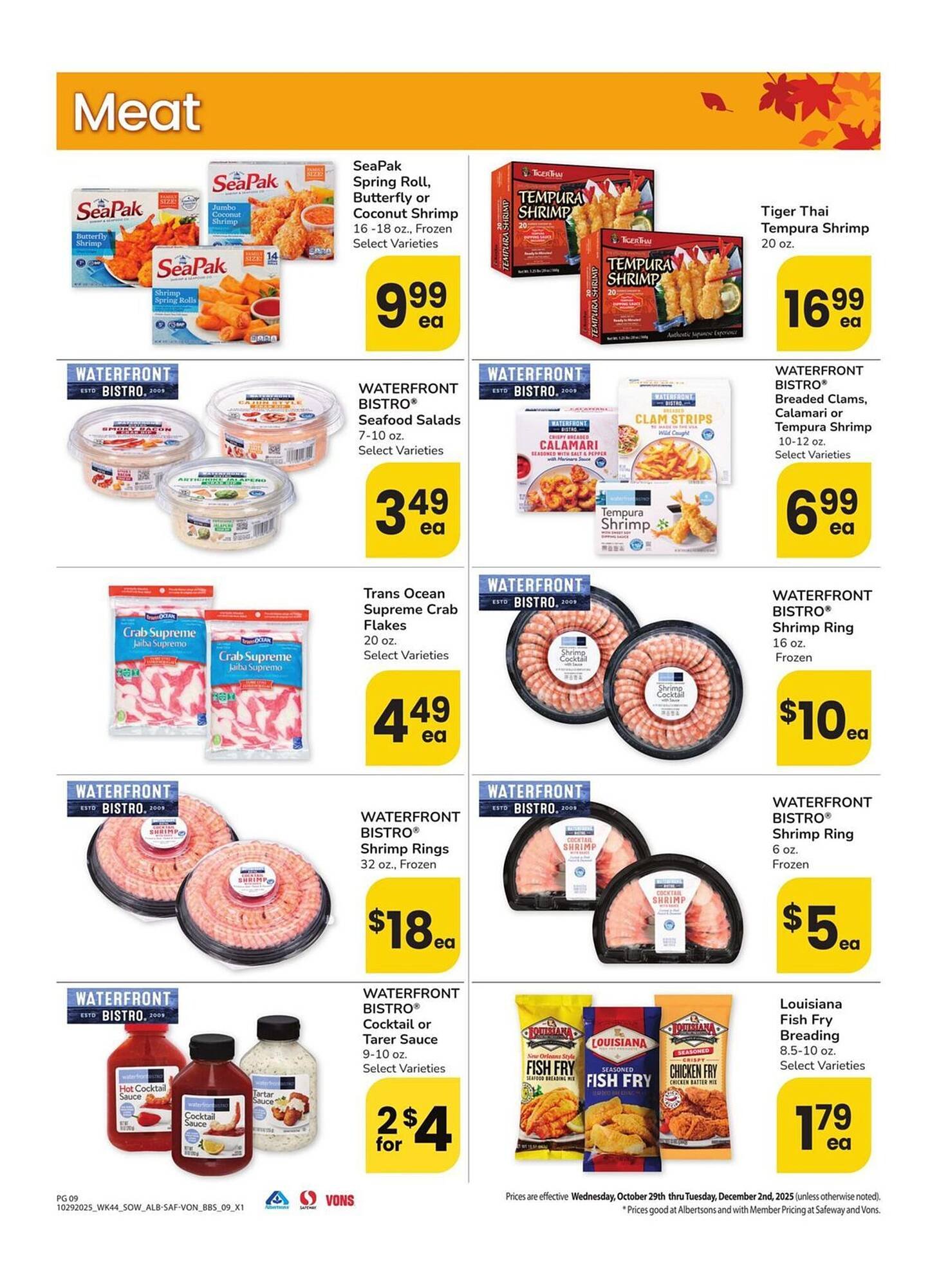 Albertsons weekly ad (2025-10-29 - 2025-12-02) | 9