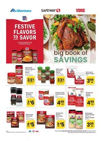 Albertsons weekly ad (2025-10-29 - 2025-12-02)