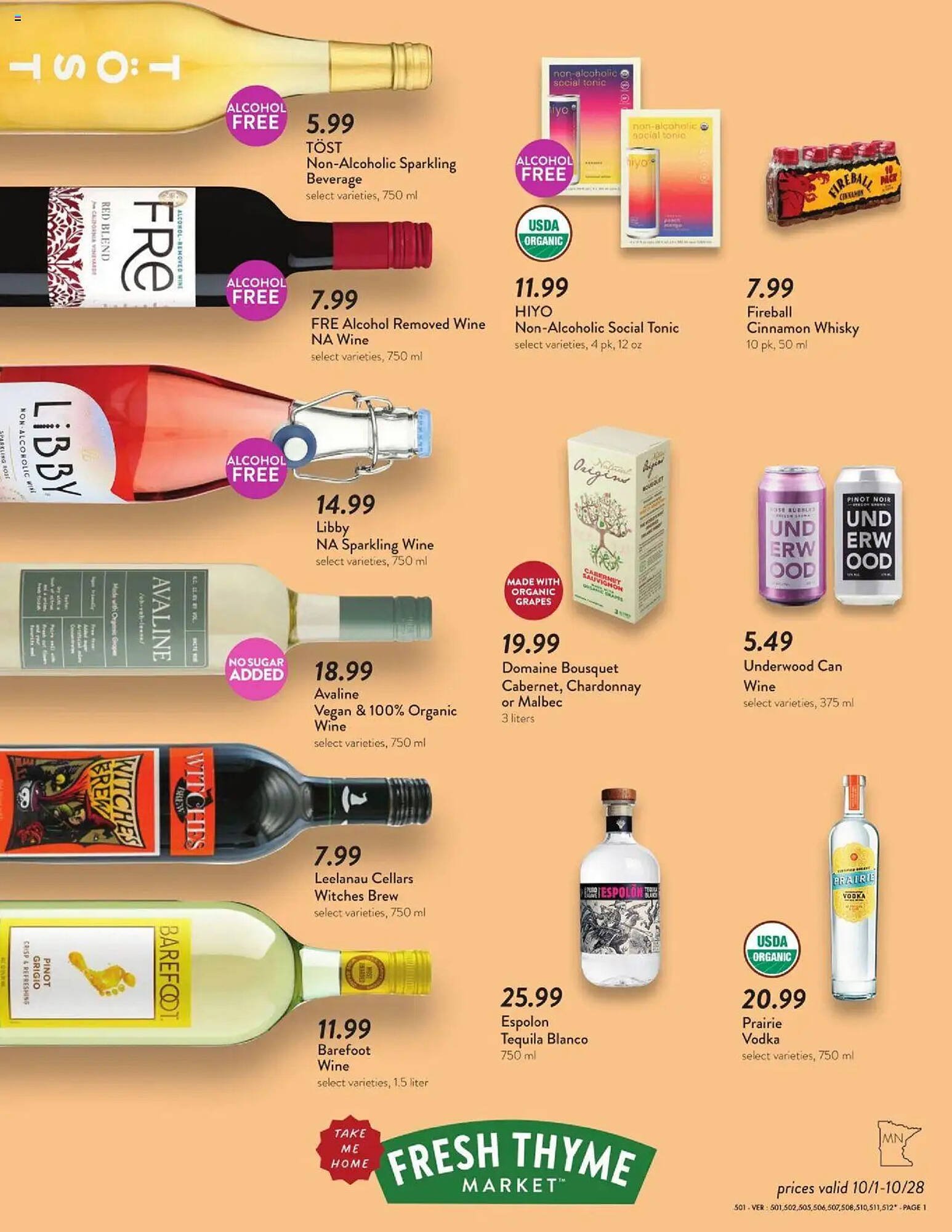 Fresh Thyme weekly ad (2025-10-01 - 2025-10-08) | 1