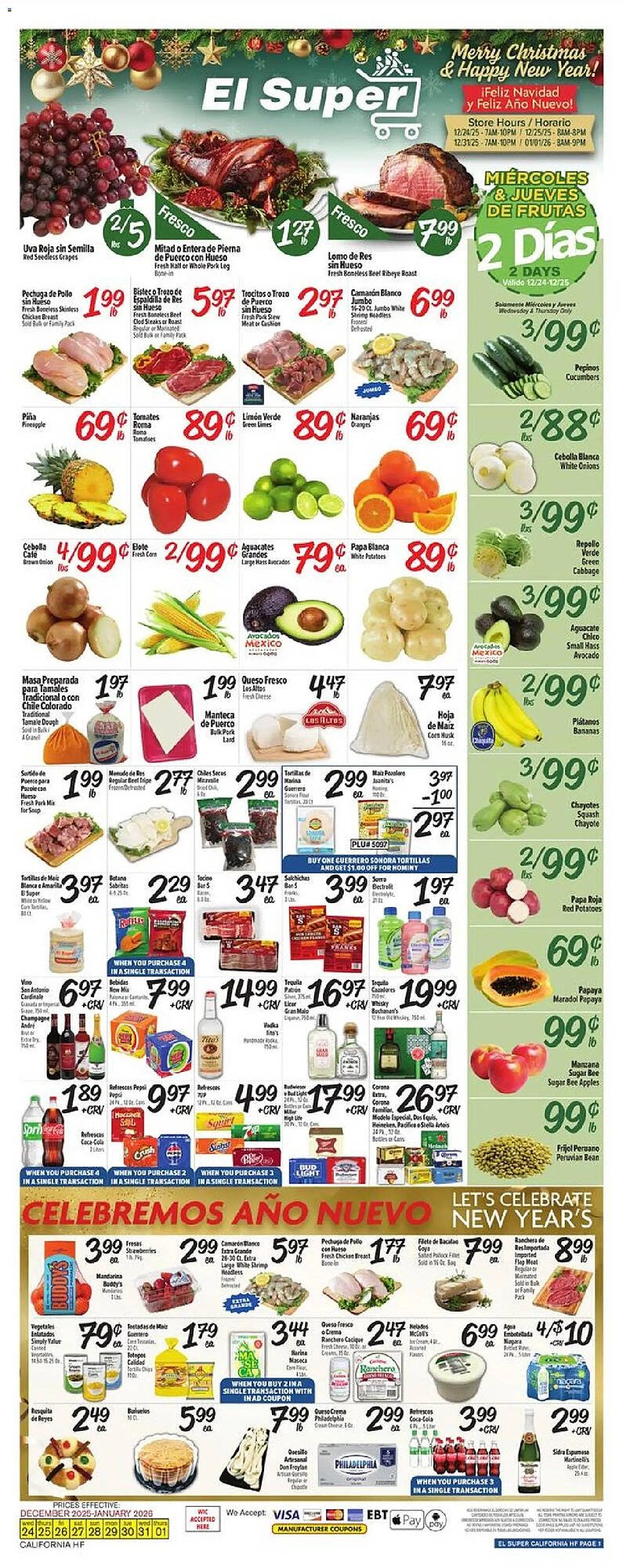El Super weekly ad