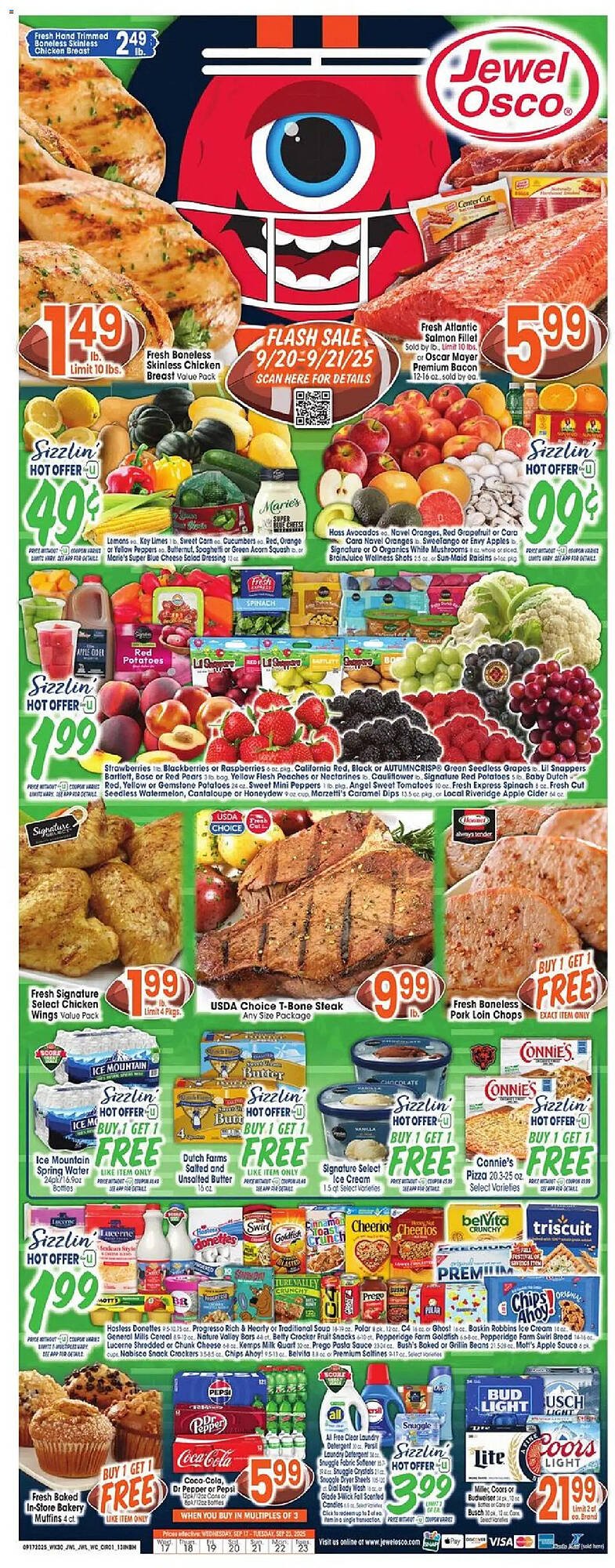 Jewel-Osco weekly ad (2025-09-17 - 2025-09-23) | 1