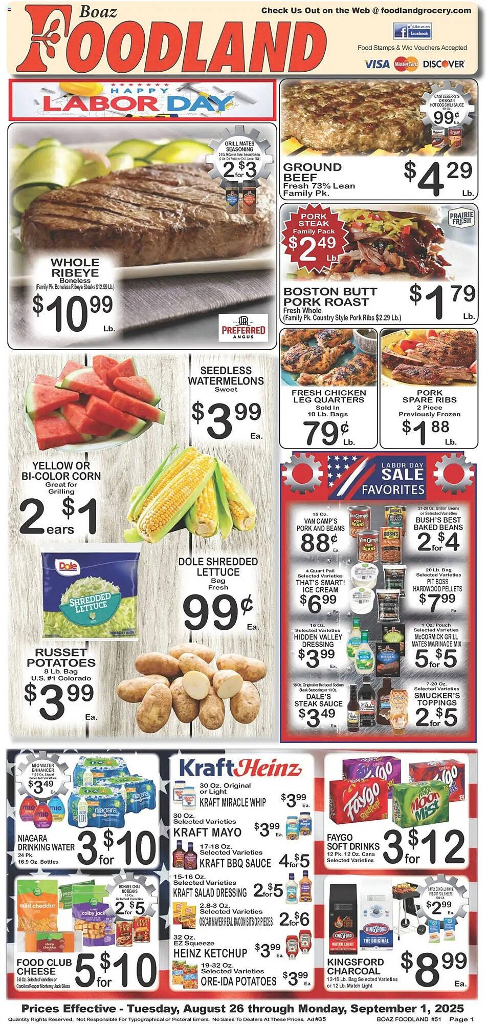 Foodland Weekly Ad (2025-08-26 - 2025-09-02) | 1