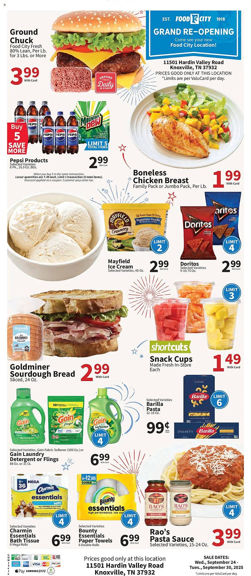 Food City weekly ad (2025-09-24 - 2025-09-30) | 1