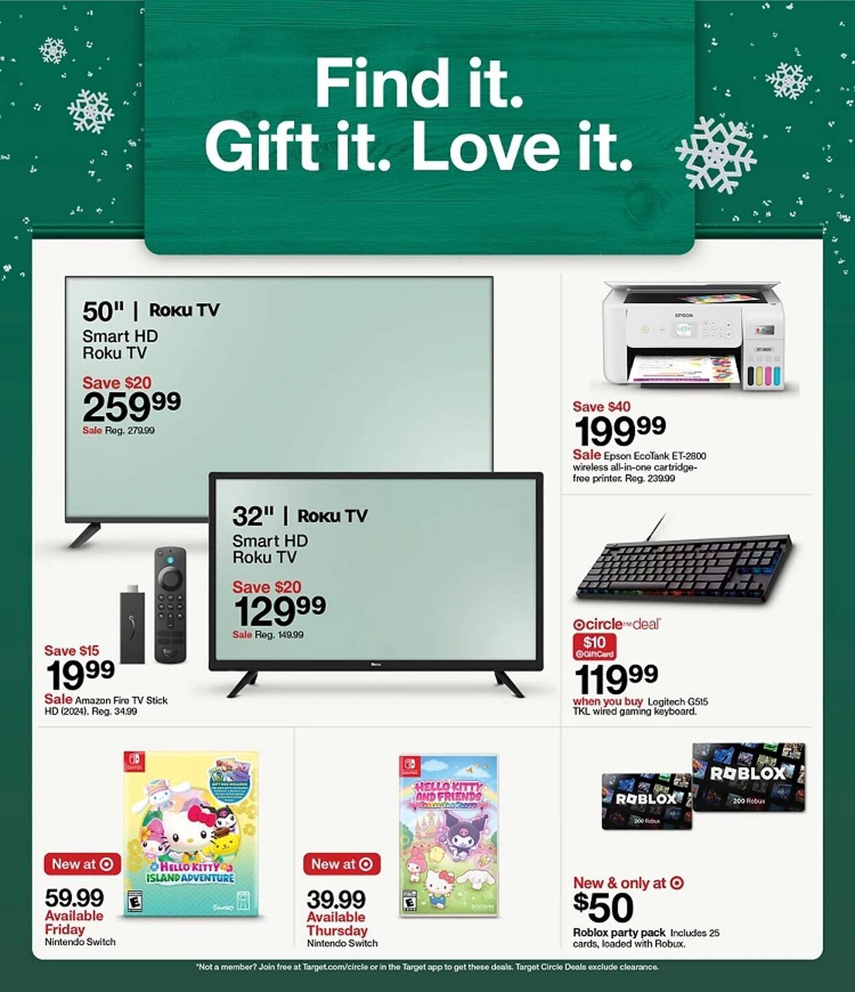 Target weekly ad (2025-11-02 - 2025-11-08) | 22