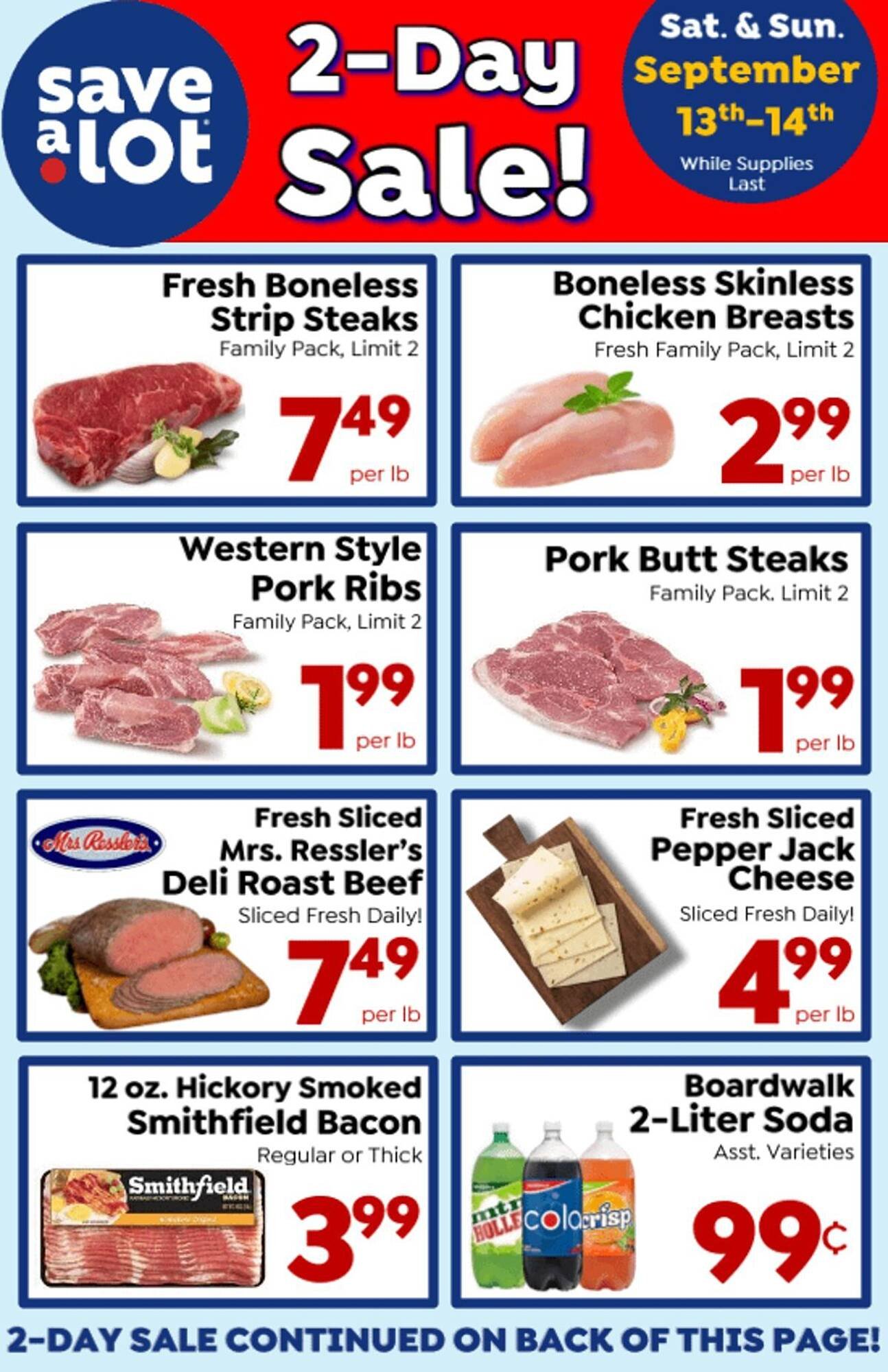 Save a Lot weekly ad (2025-09-13 - 2025-09-14) | 1