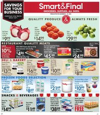 Smart &amp; Final weekly ad