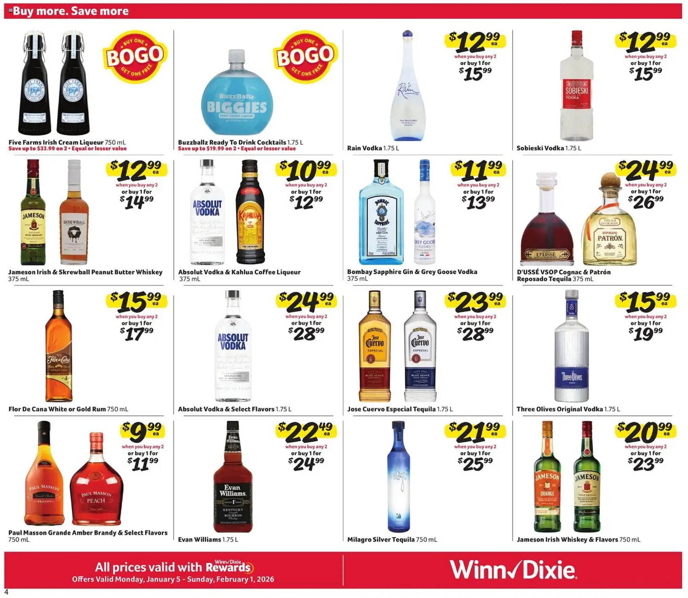 Winn Dixie weekly ad