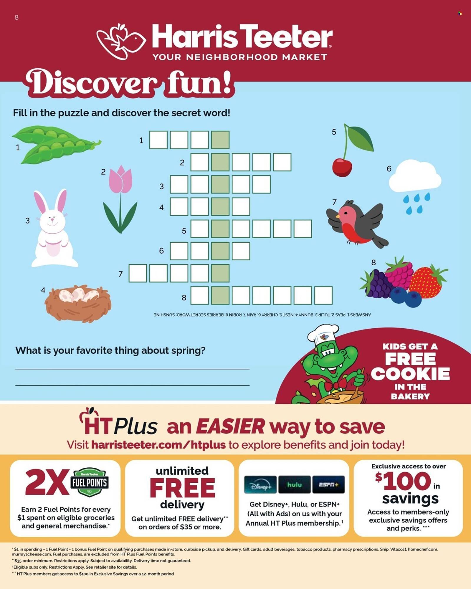 Harris Teeter weekly ad