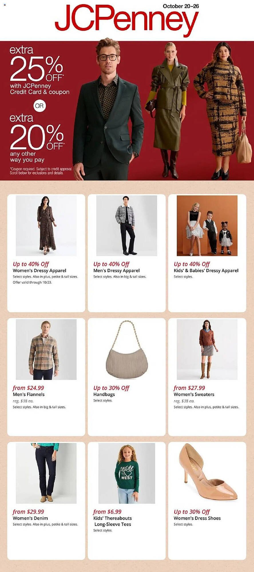 JC Penney weekly ad (2025-10-20 - 2025-10-26) | 1