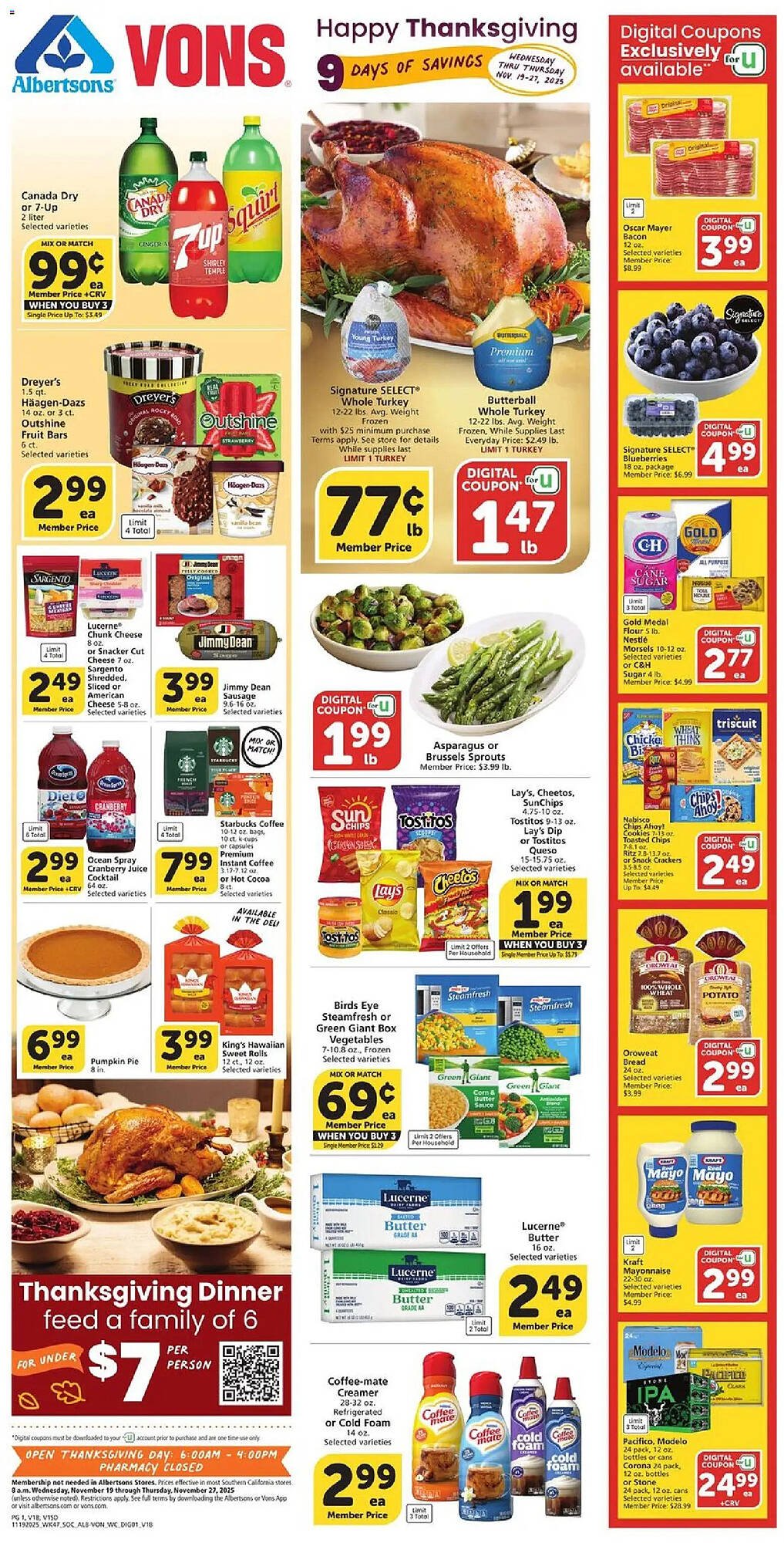 Vons weekly ad