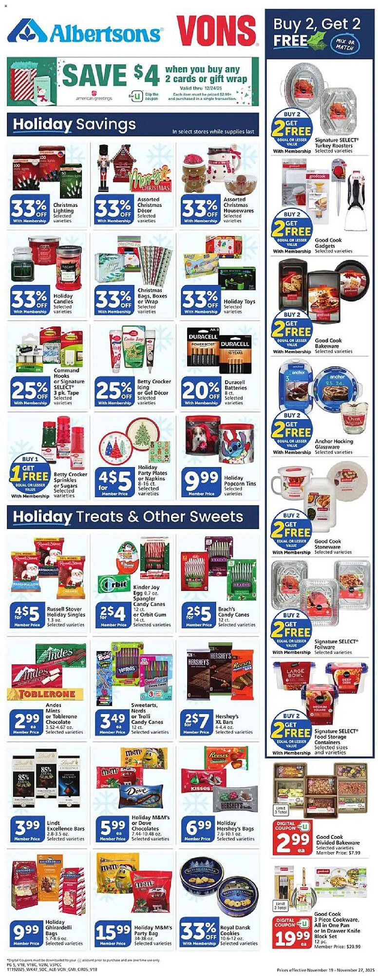 Vons weekly ad