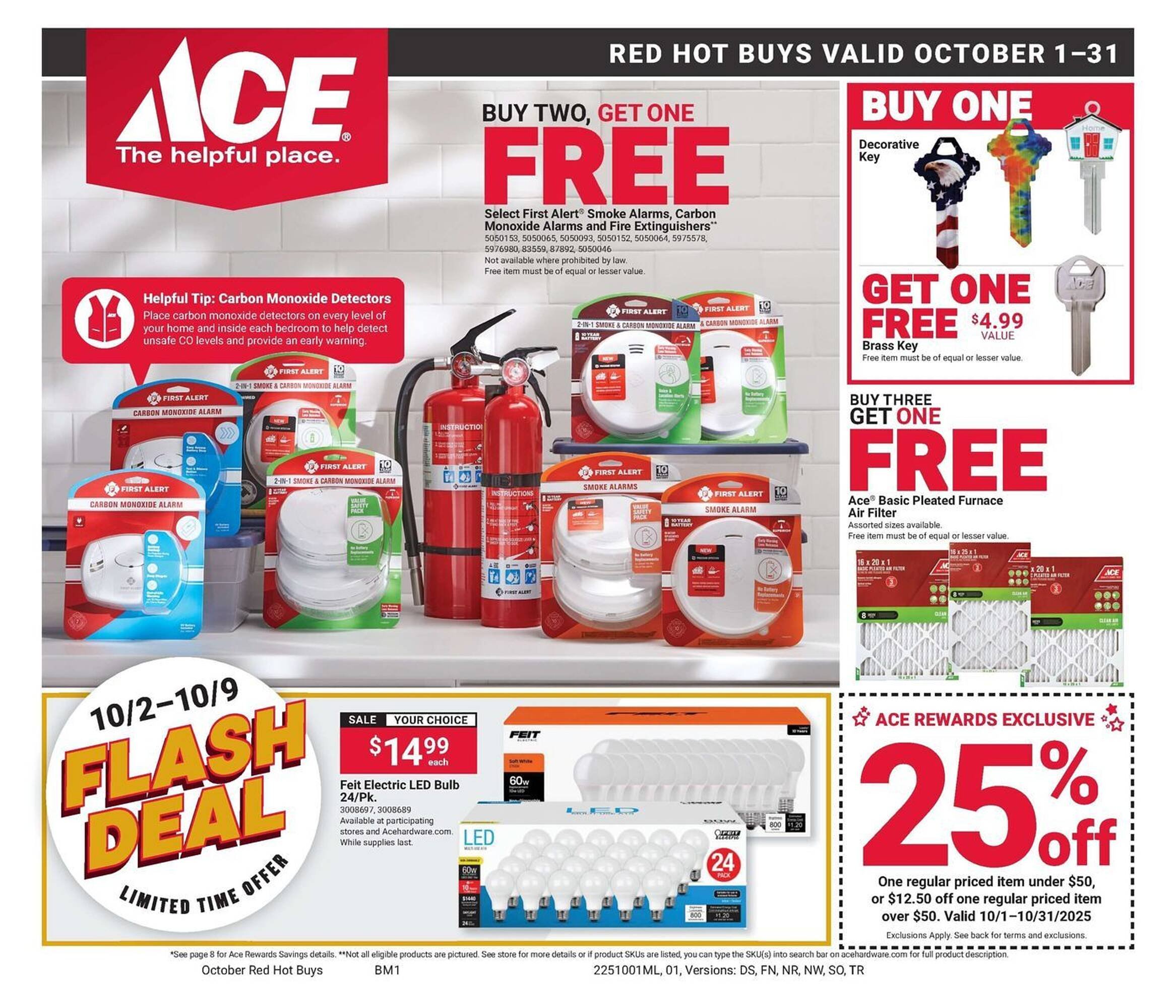 Ace Hardware flyer (2025-10-01 - 2025-10-31) | 1