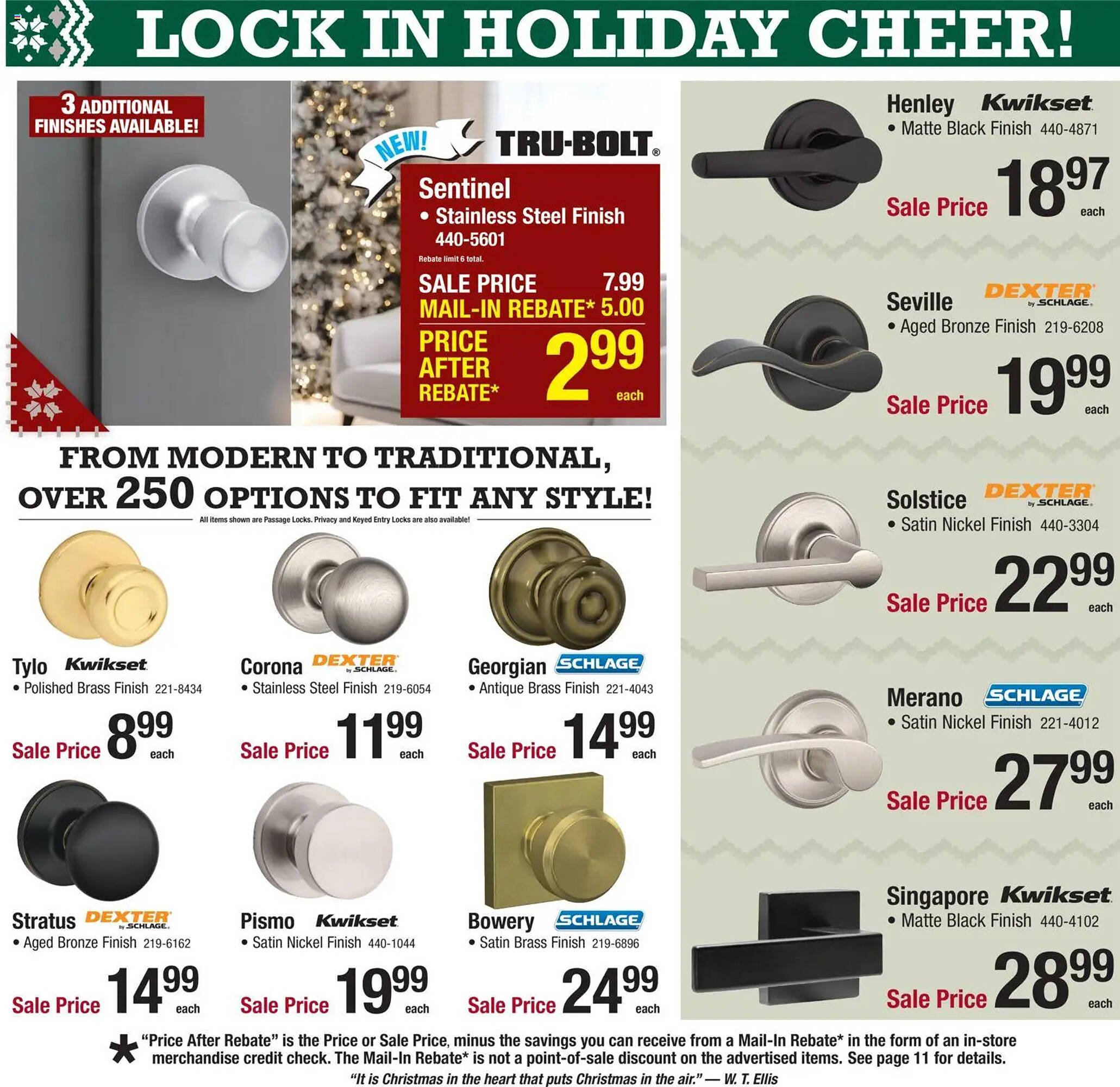 Menards weekly ad