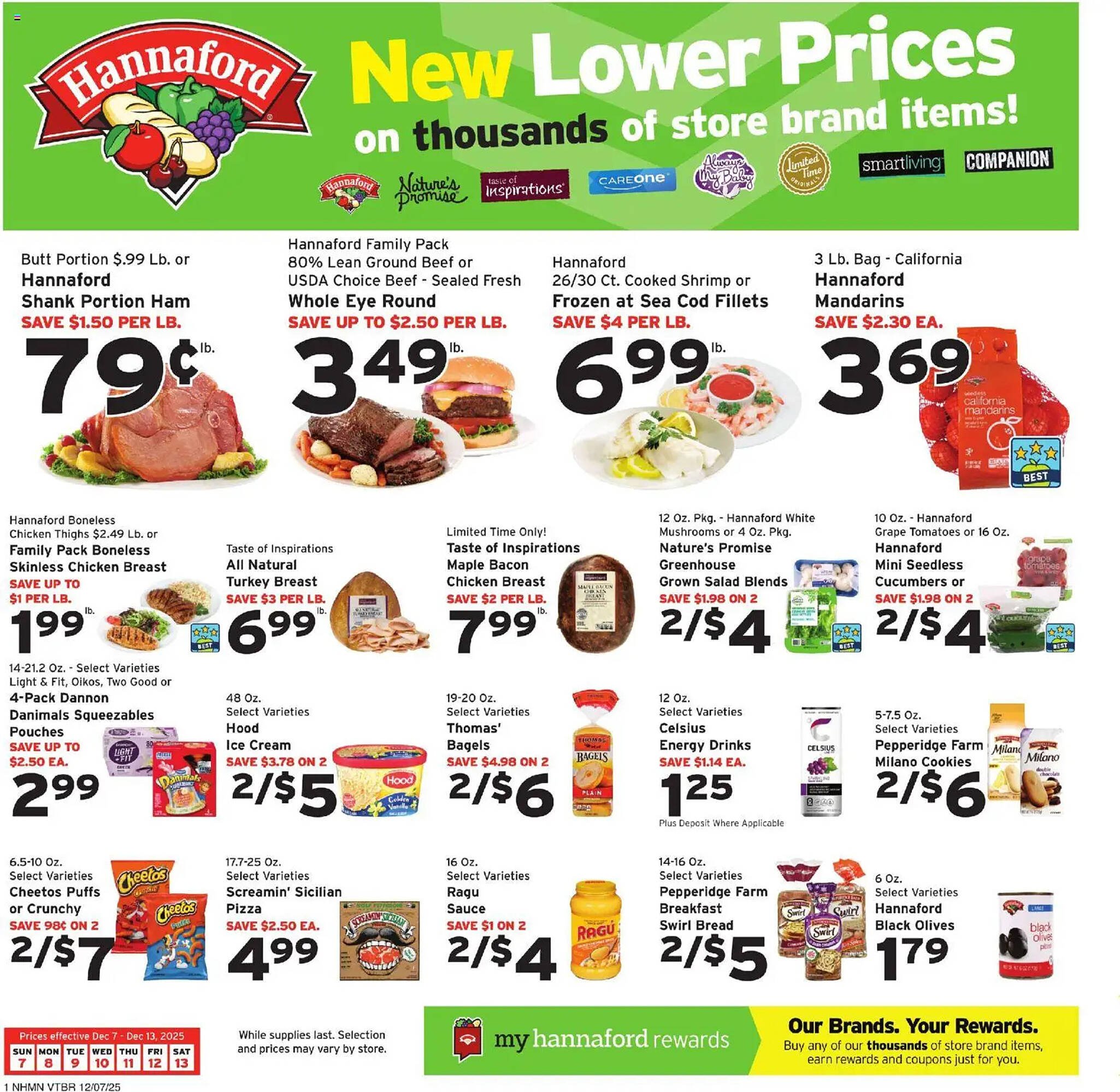 Hannaford flyer