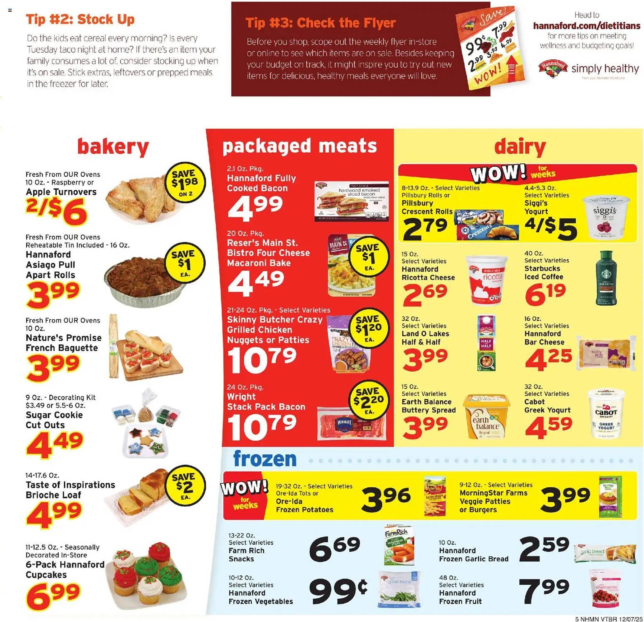 Hannaford flyer