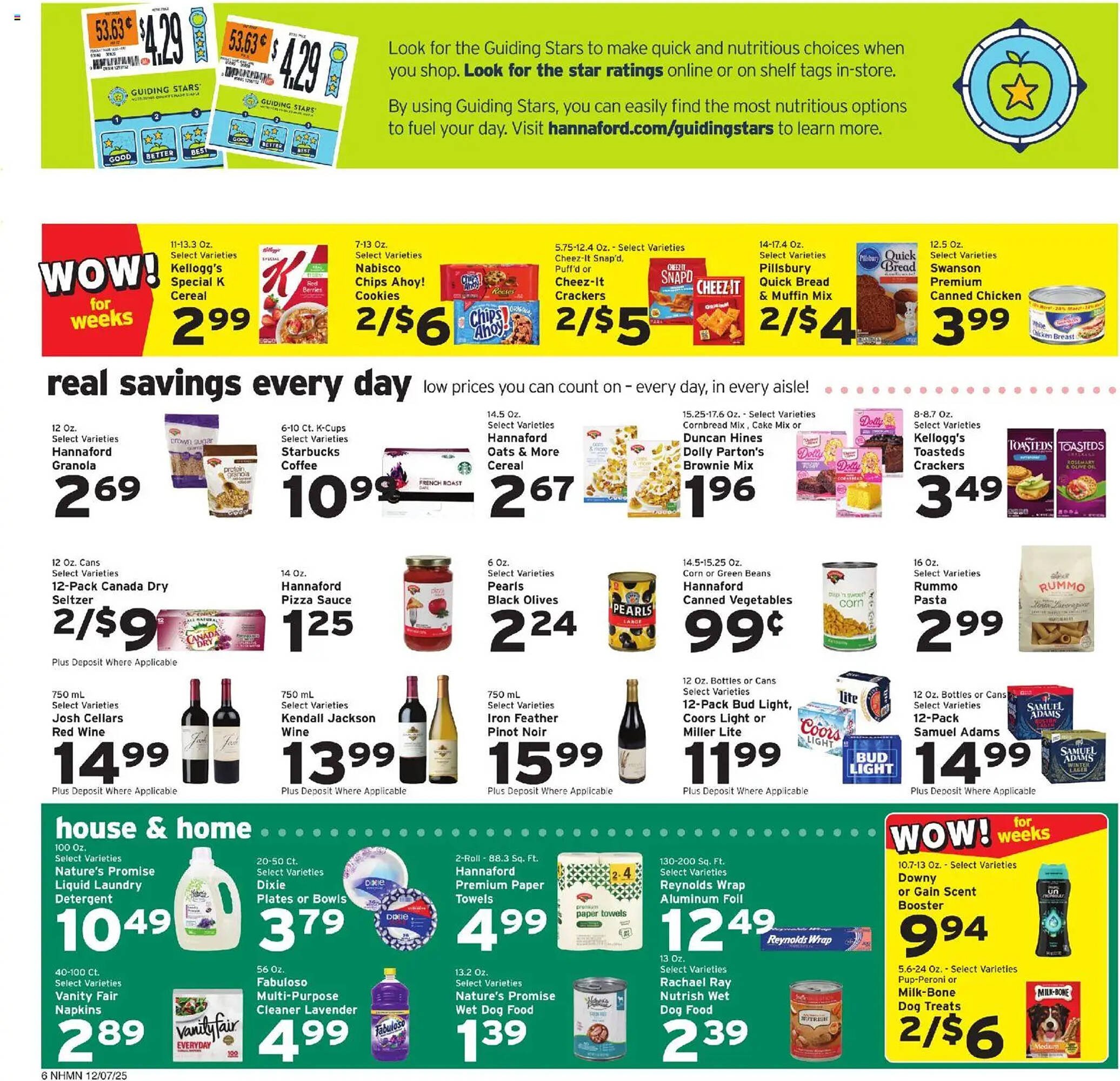 Hannaford flyer