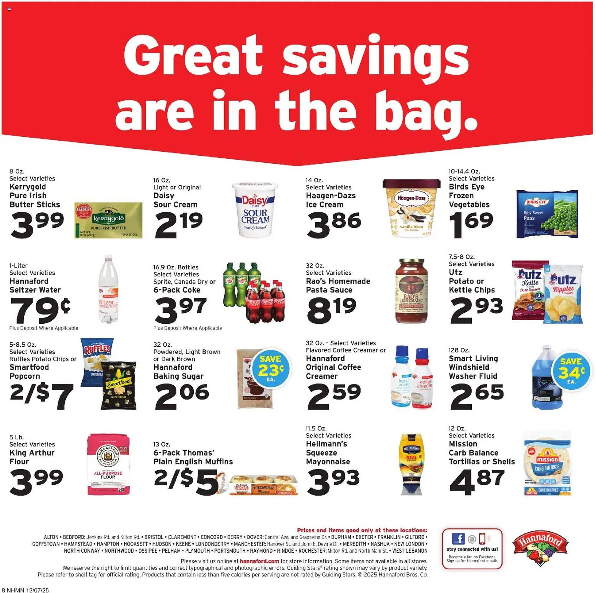 Hannaford flyer