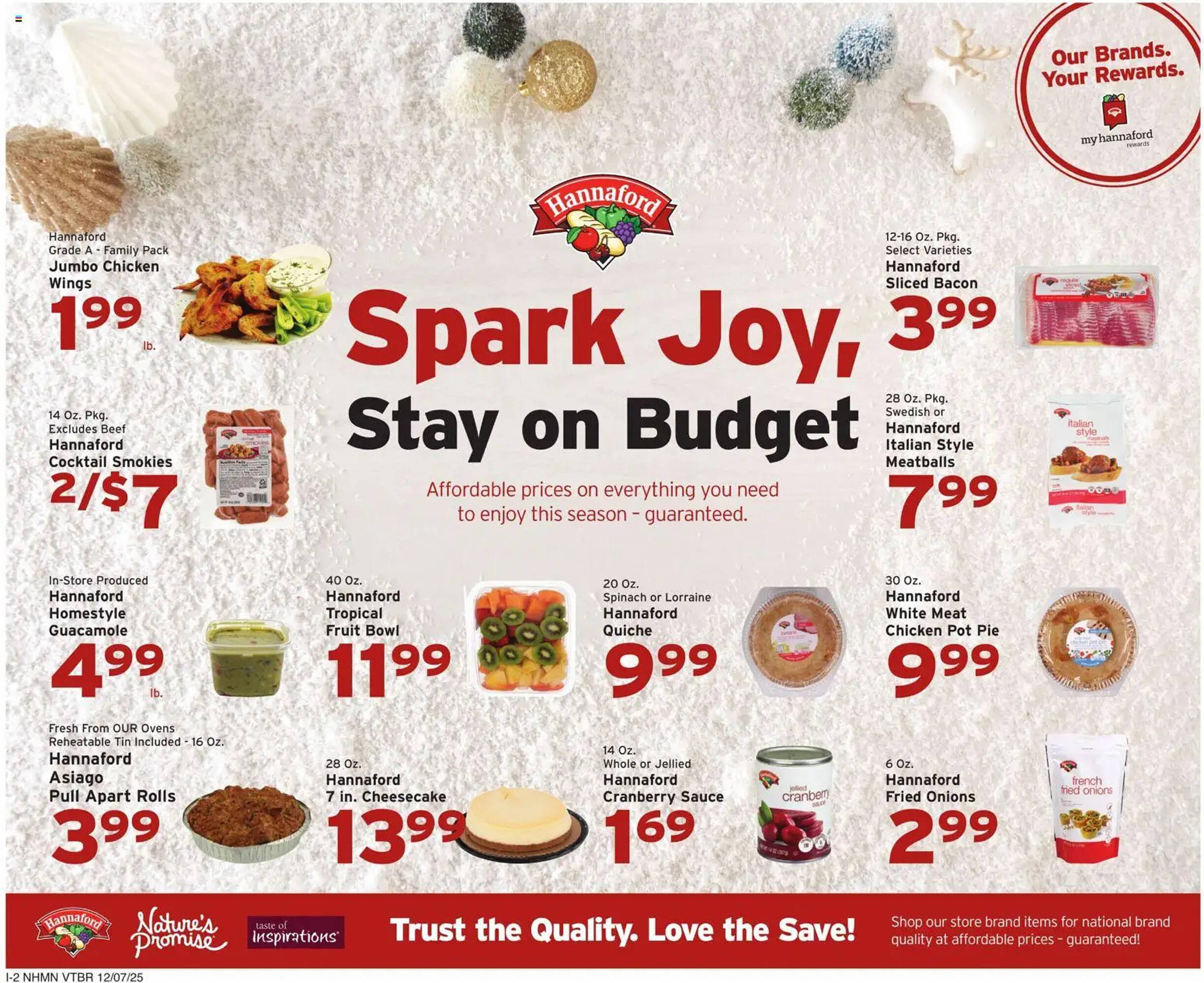 Hannaford flyer