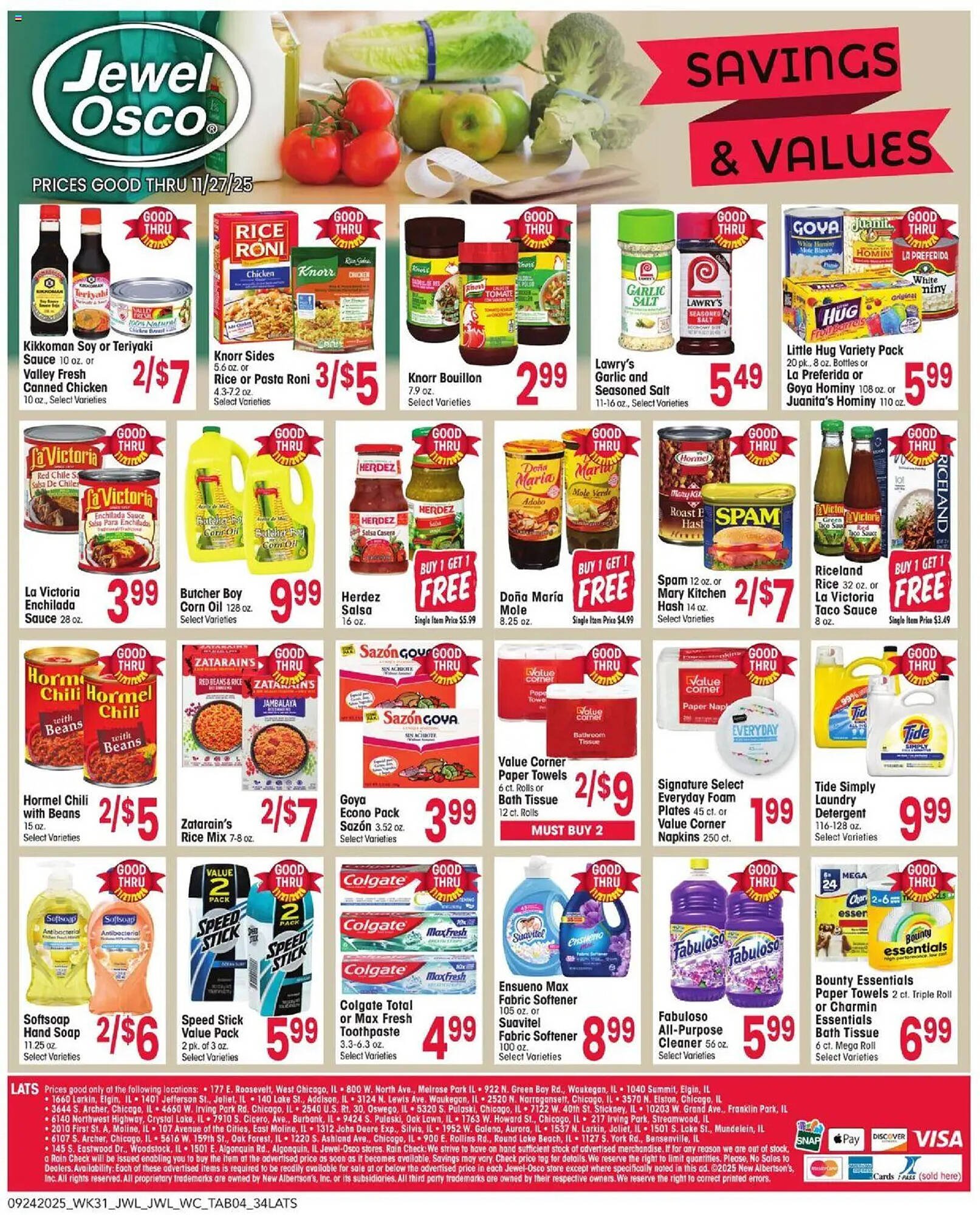 Jewel-Osco weekly ad (2025-09-24 - 2025-11-28) | 4