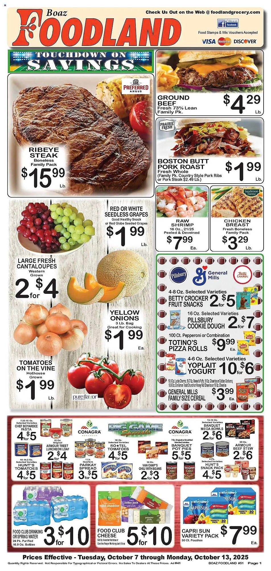 Foodland weekly ad (2025-10-07 - 2025-10-14) | 1