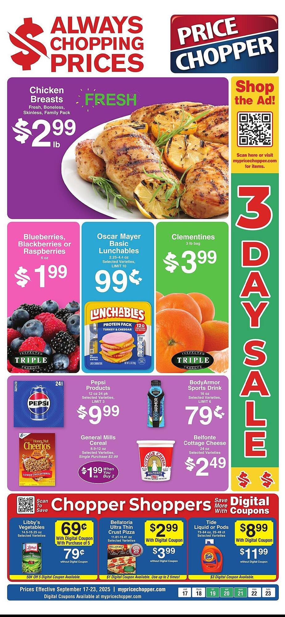 Price Chopper weekly ad (2025-09-17 - 2025-09-23) | 1