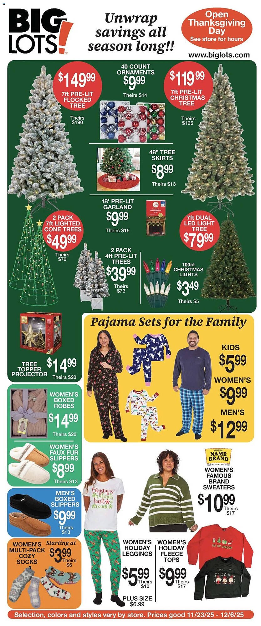 Big Lots weekly ad (2025-11-23 - 2025-12-06)