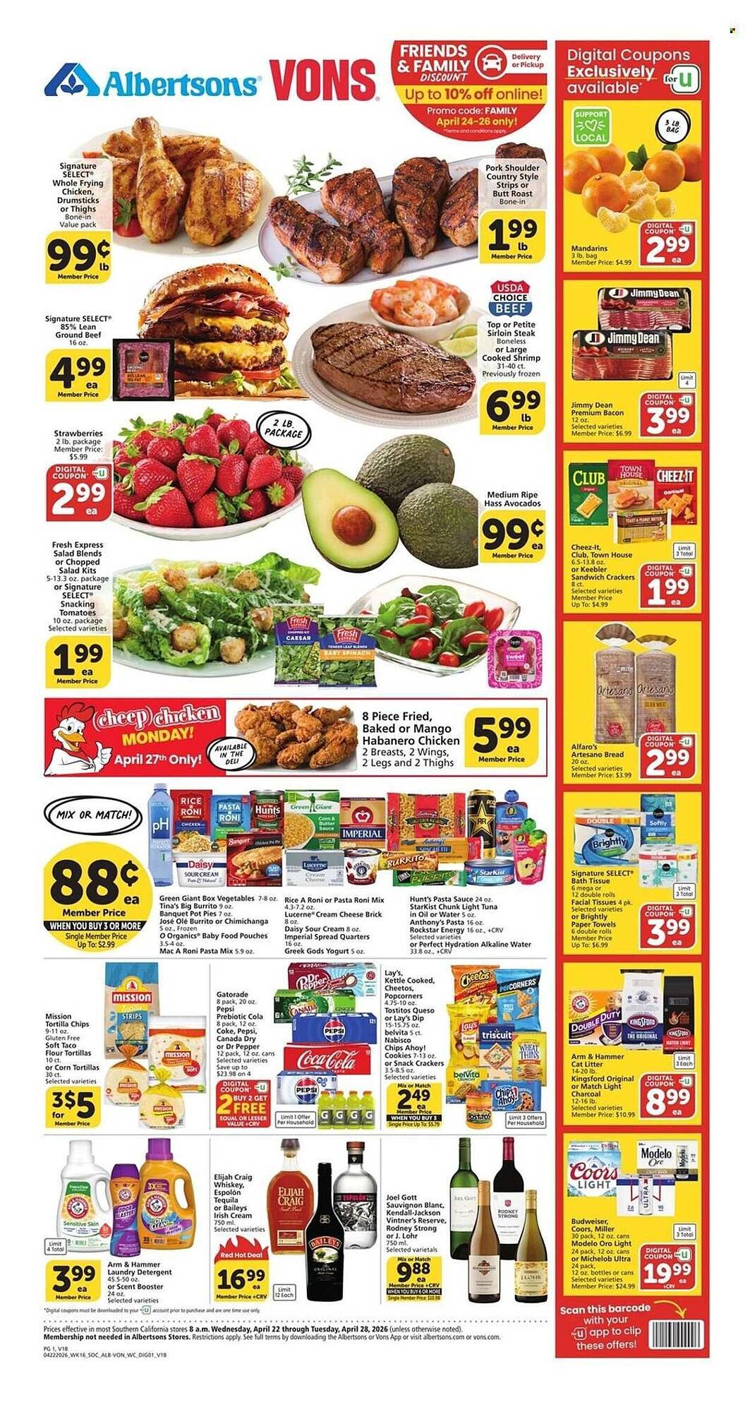 Vons weekly ad