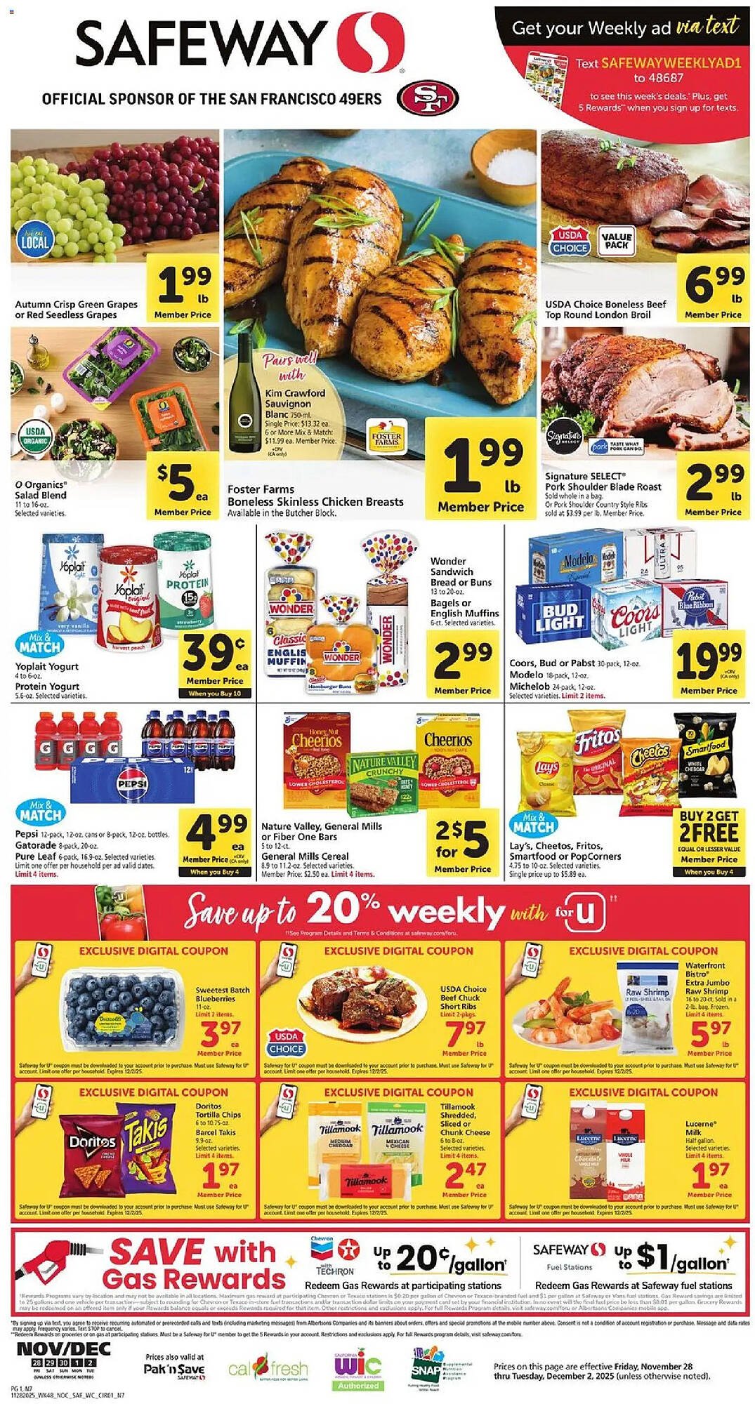 Safeway weekly ad