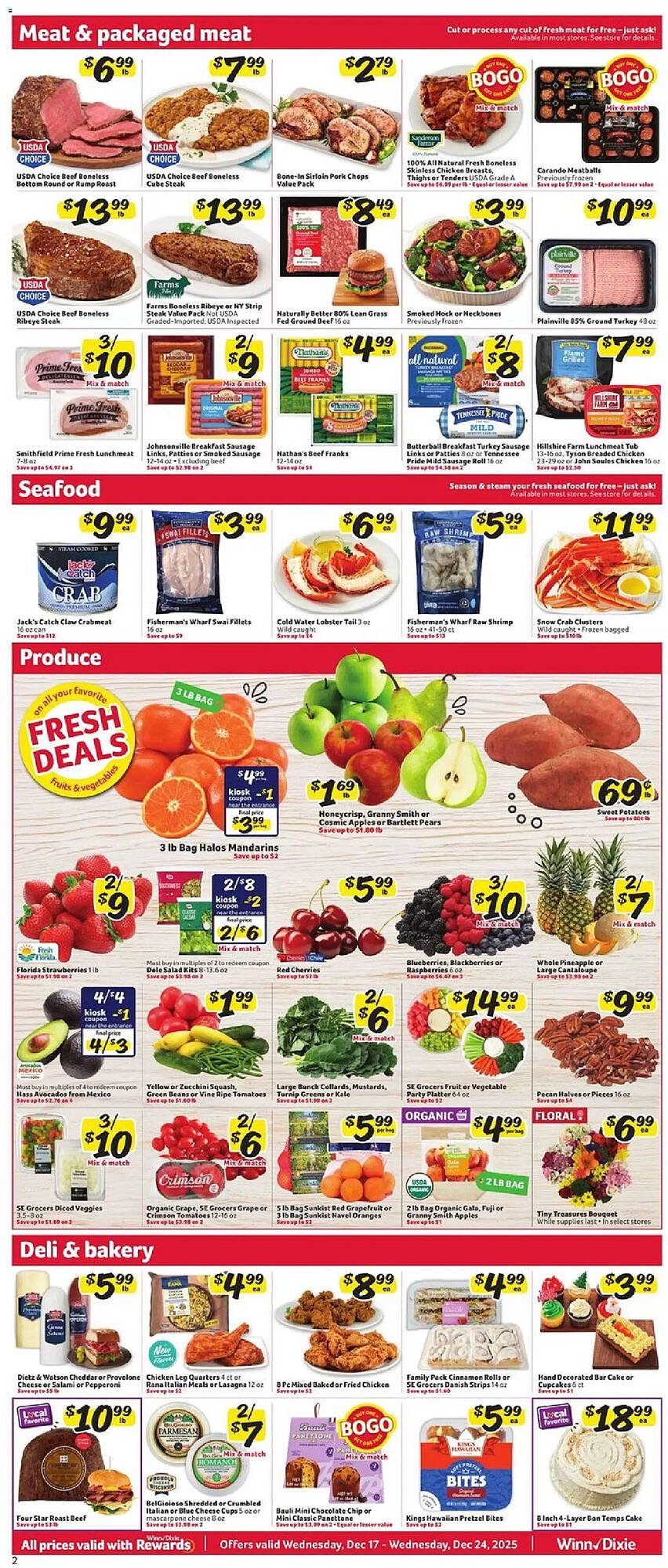 Winn Dixie weekly ad