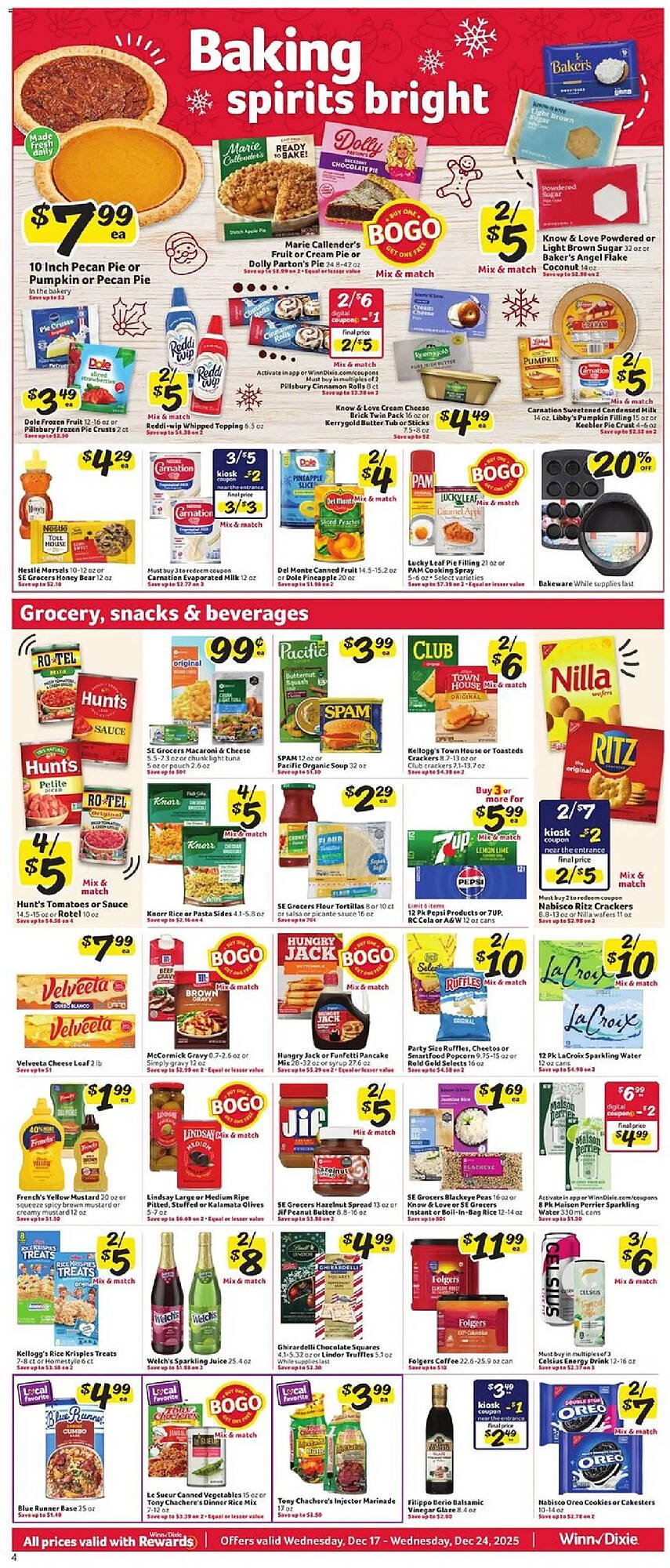 Winn Dixie weekly ad