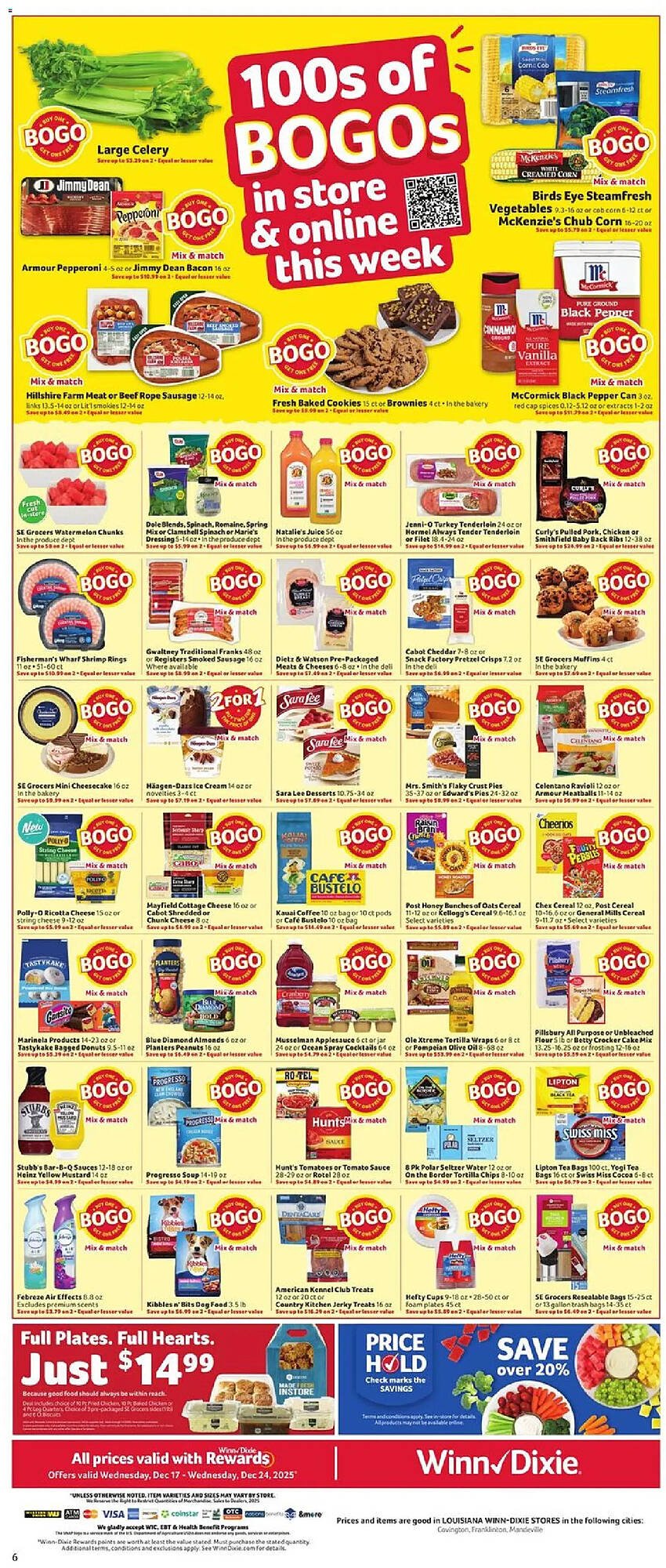 Winn Dixie weekly ad
