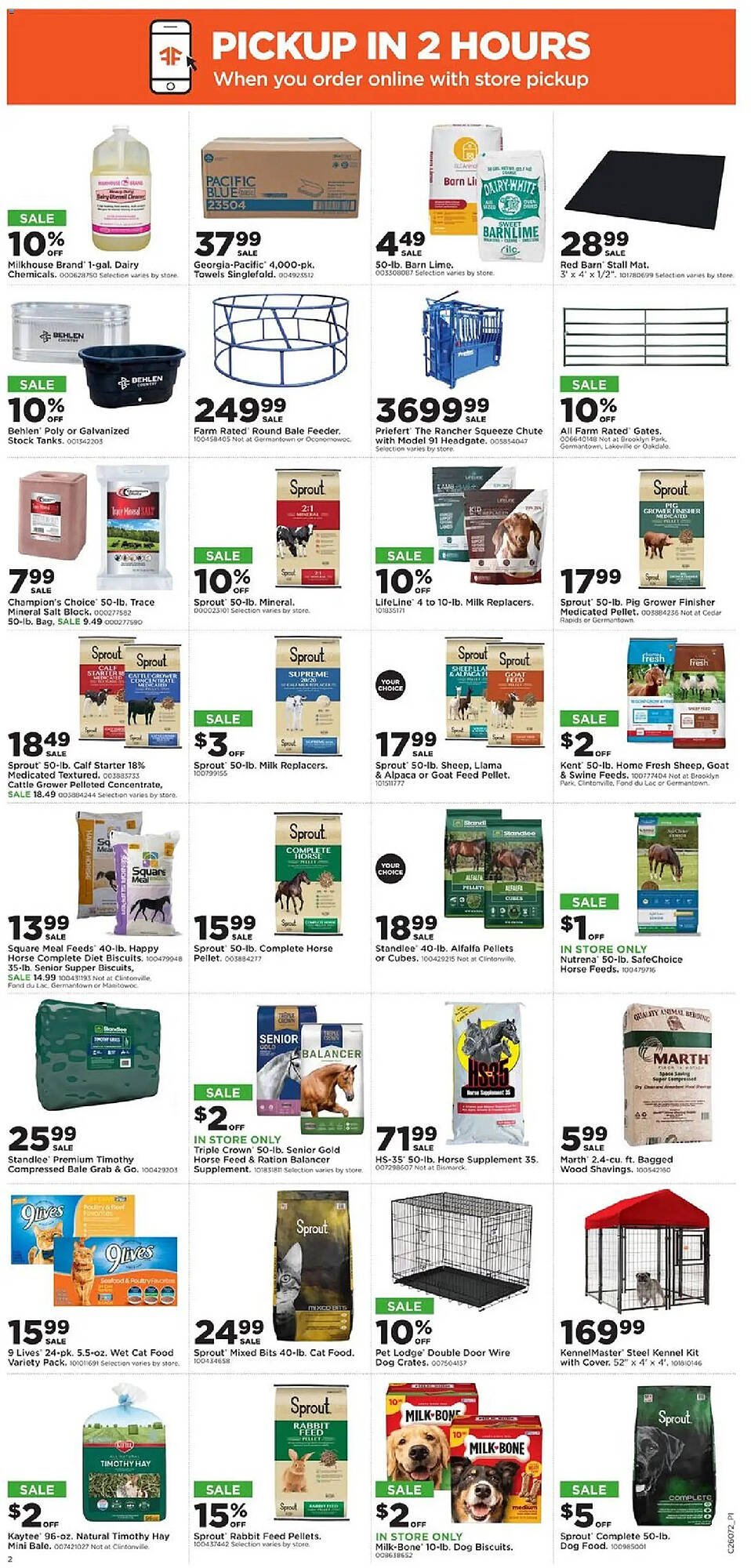Mills Fleet Farm weekly ad