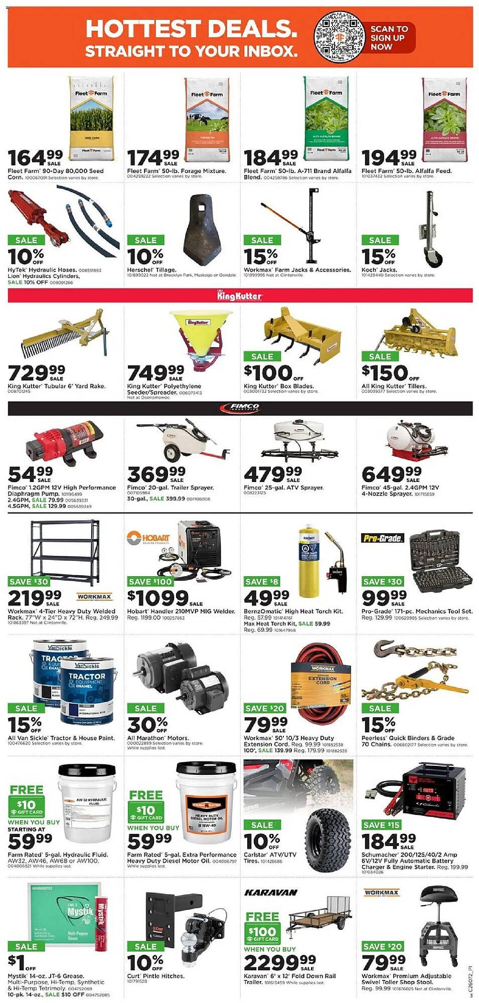Mills Fleet Farm weekly ad
