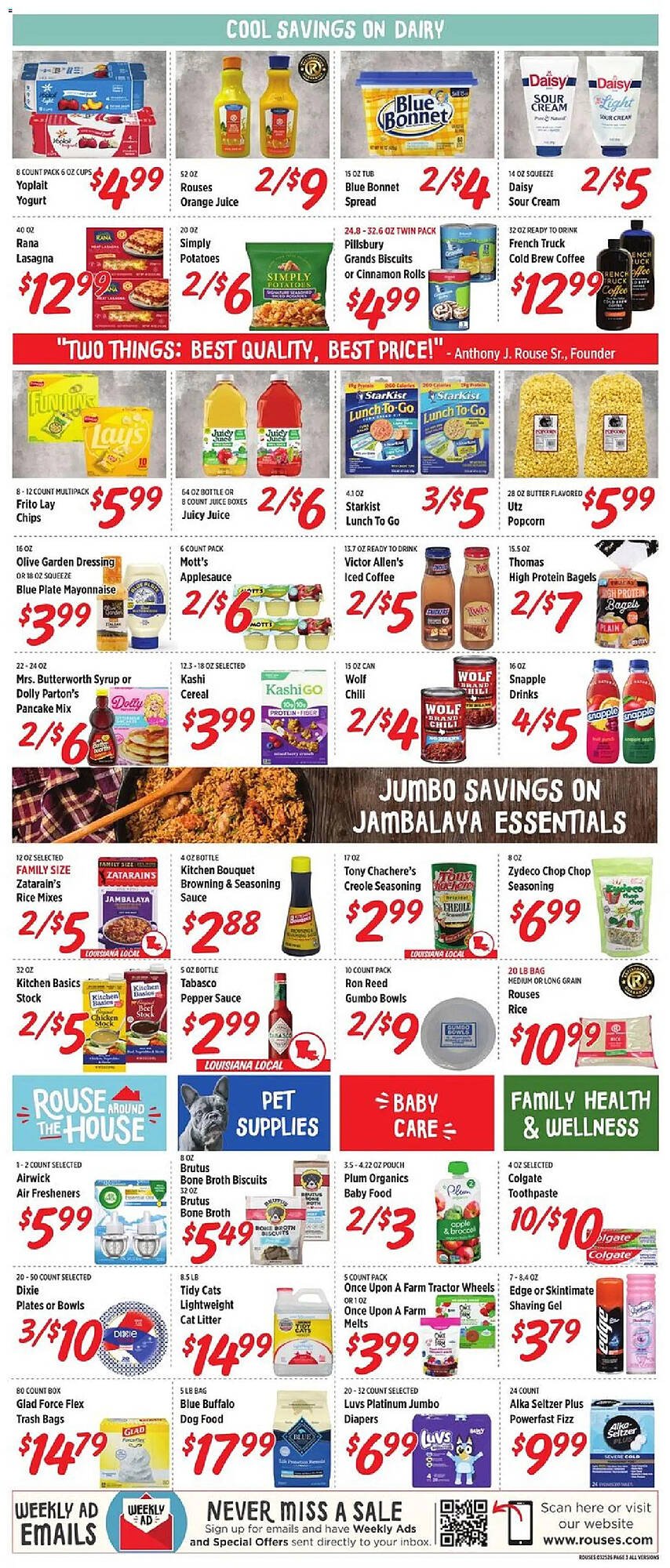 Rouses weekly ad