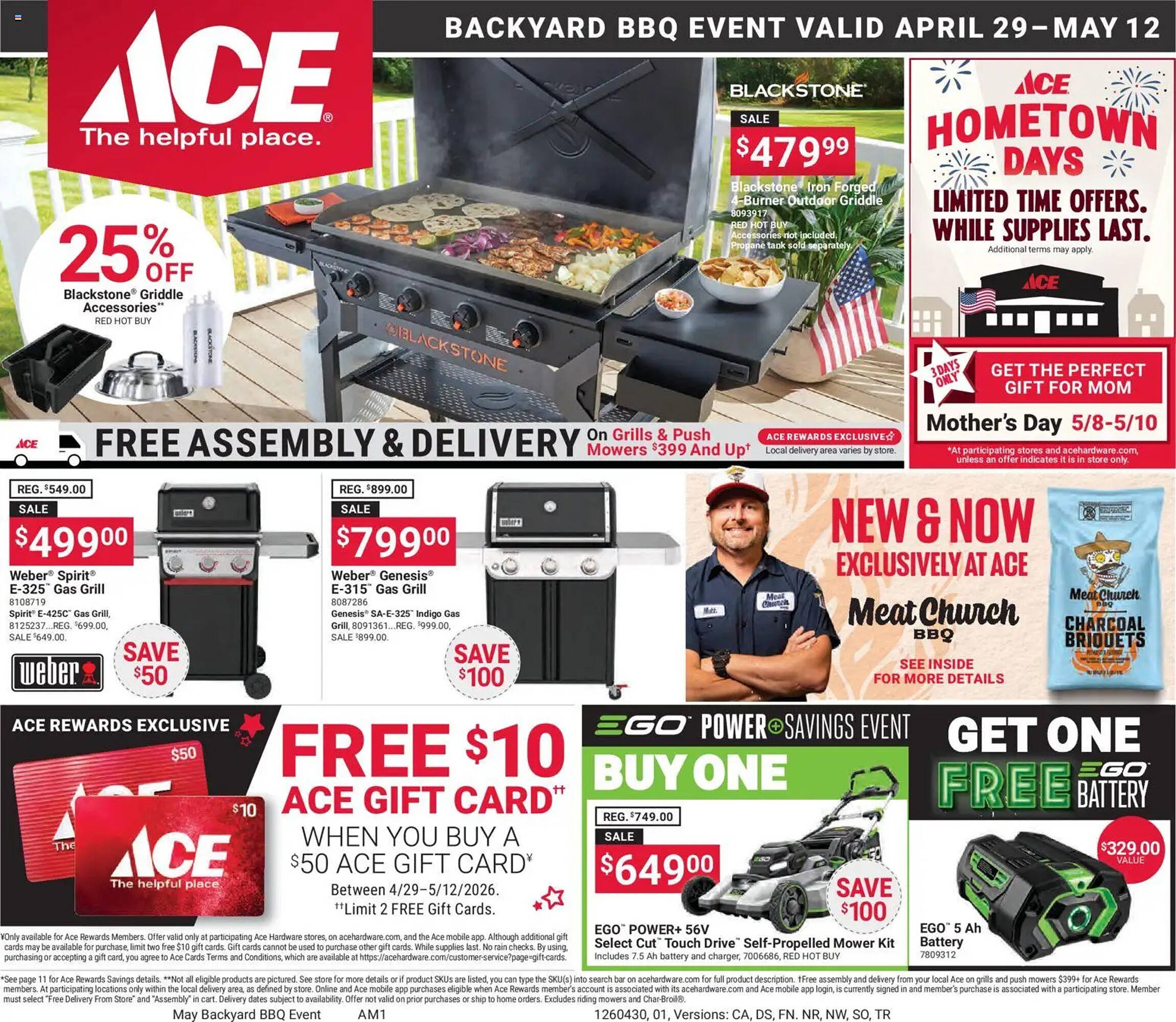 Ace Hardware flyer